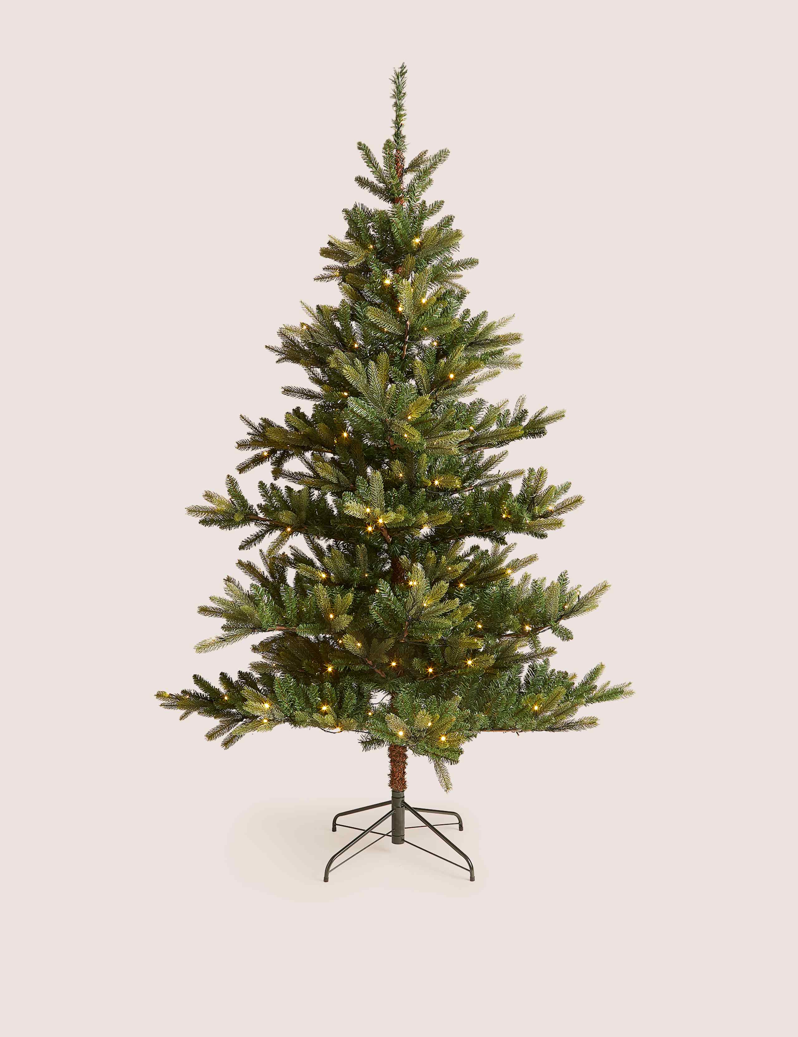 7ft Lit Noble Christmas Tree 2 of 6