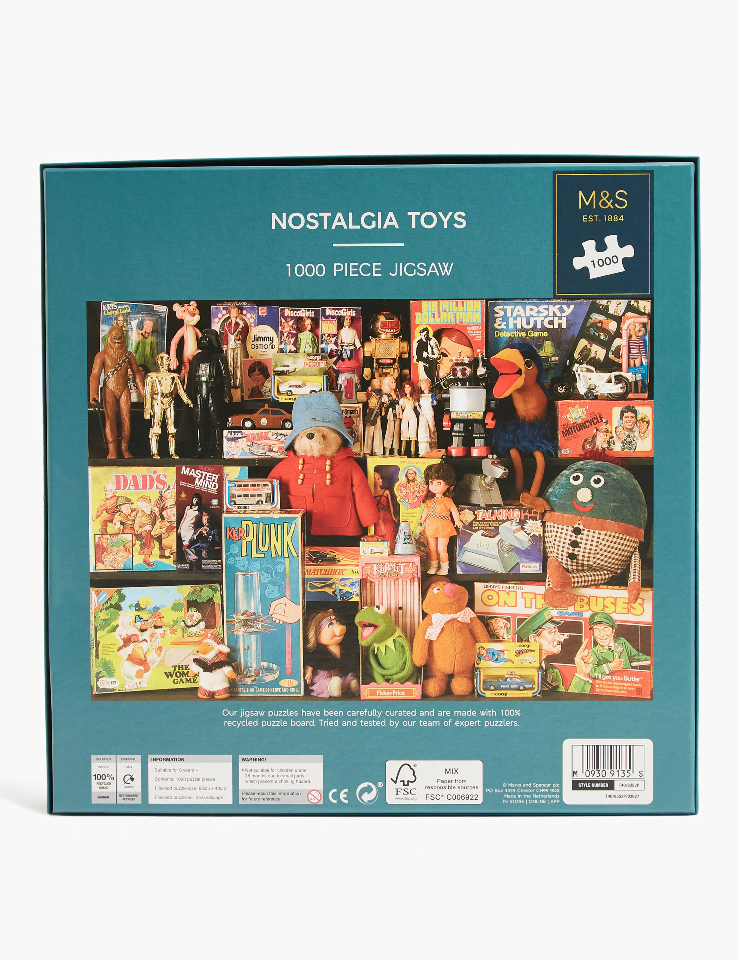 Nostalgia Toys 1000 Piece Puzzle 3 of 4
