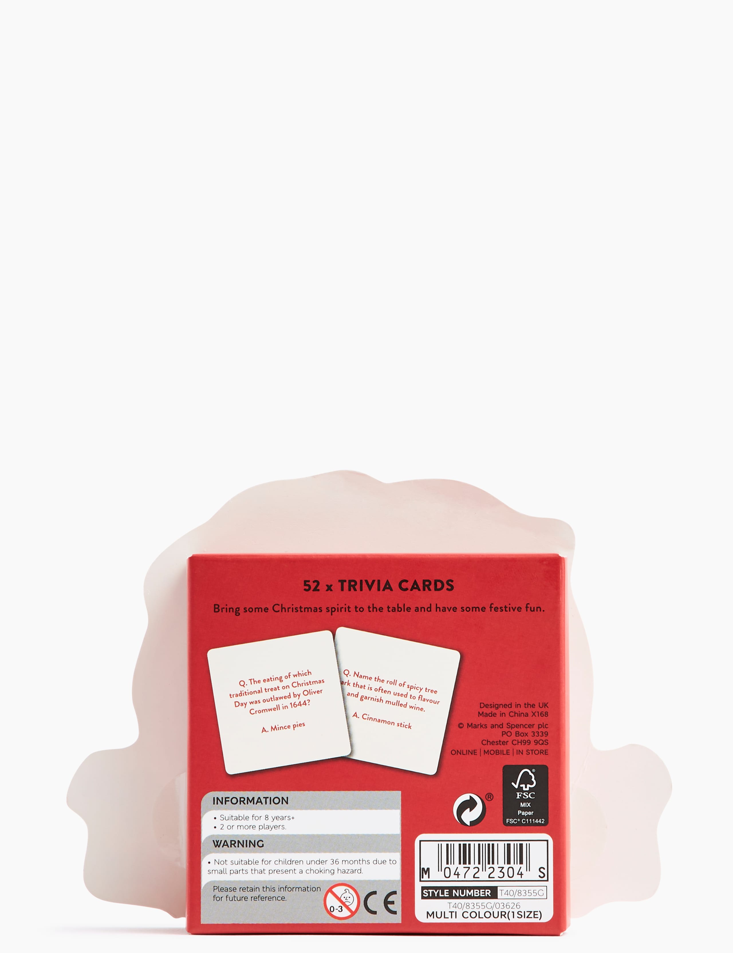 Christmas Food & Drink Trivia Game 3 of 3