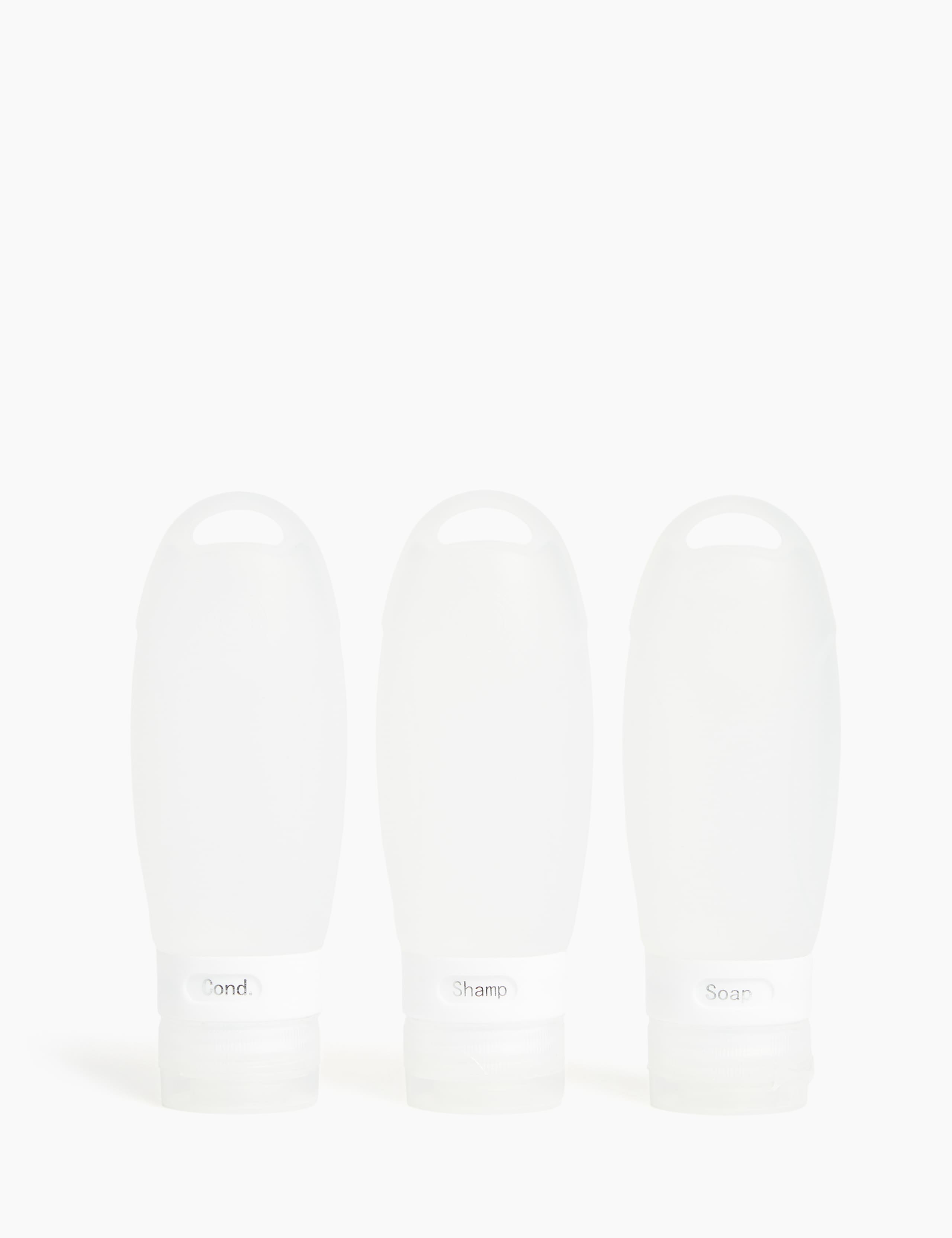3 Pack Squeezy Travel Bottles 2 of 4