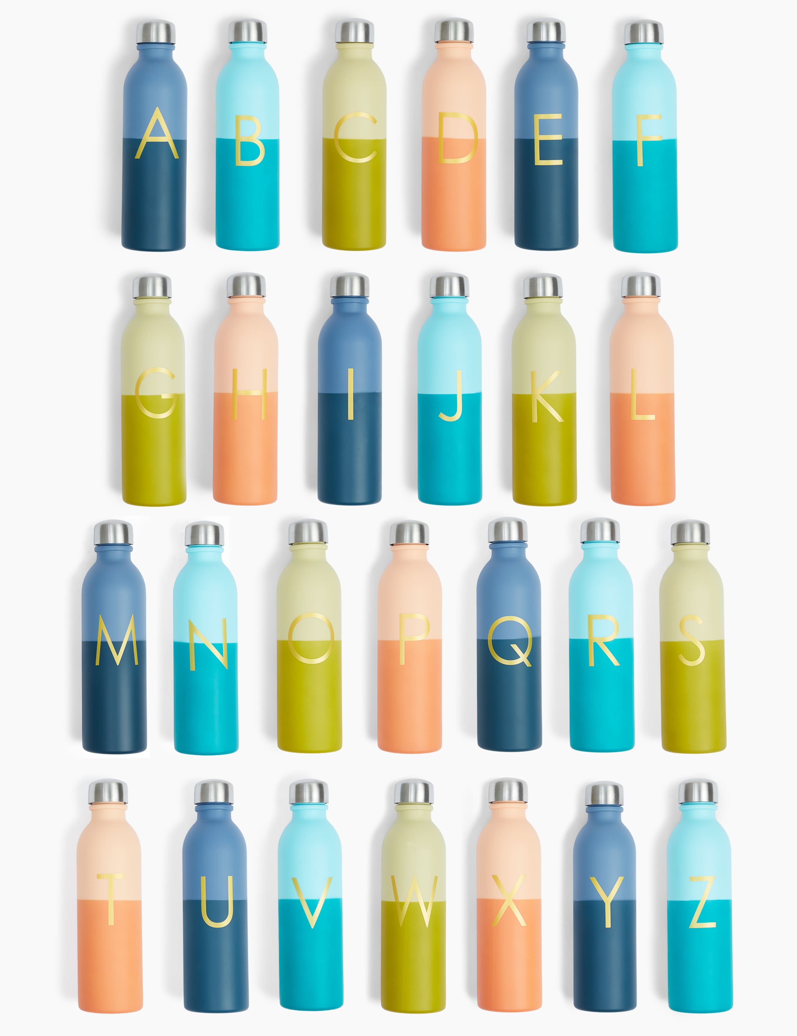 Alphabet Water Bottle 2 of 4