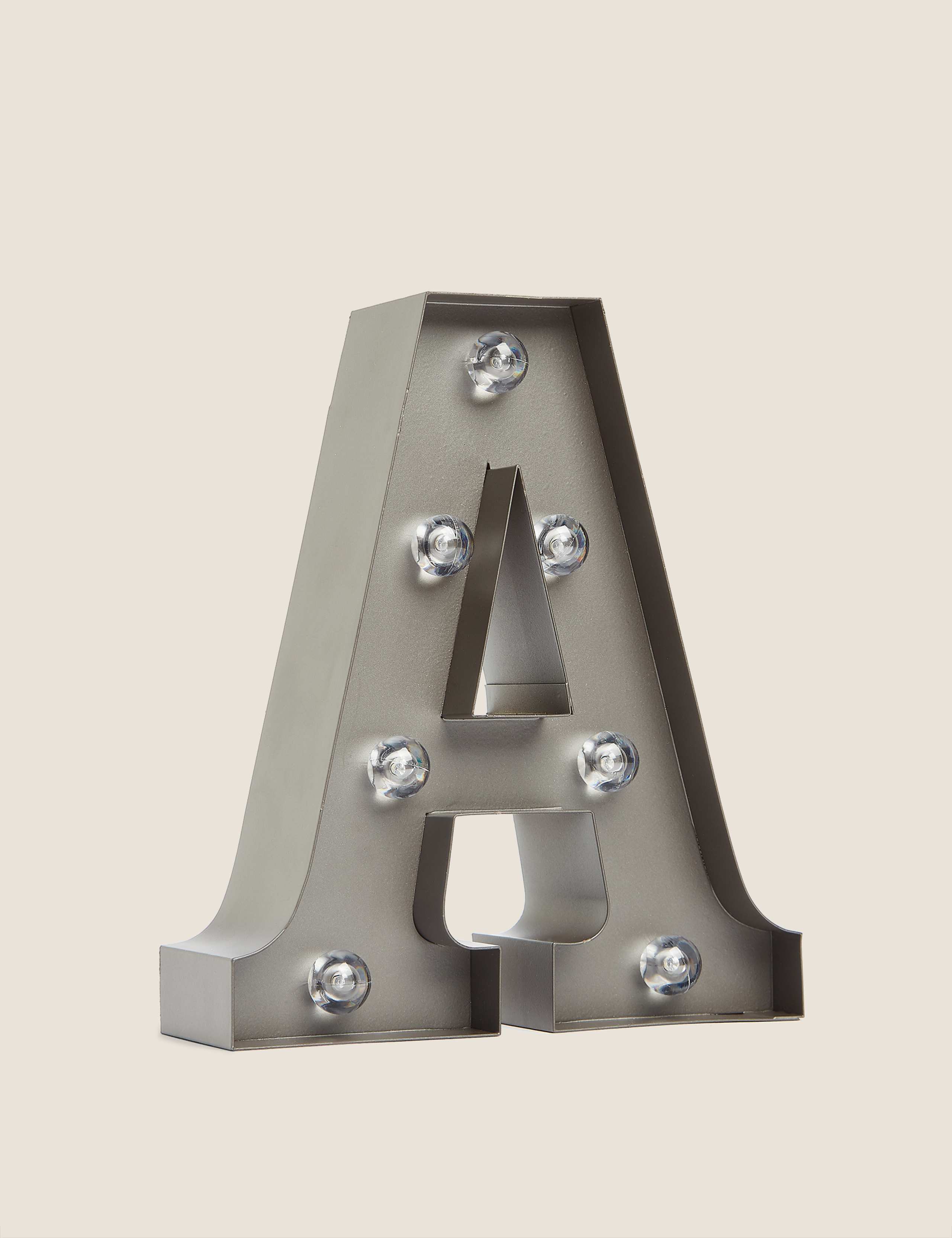 Metal Light Up Letter 3 of 9