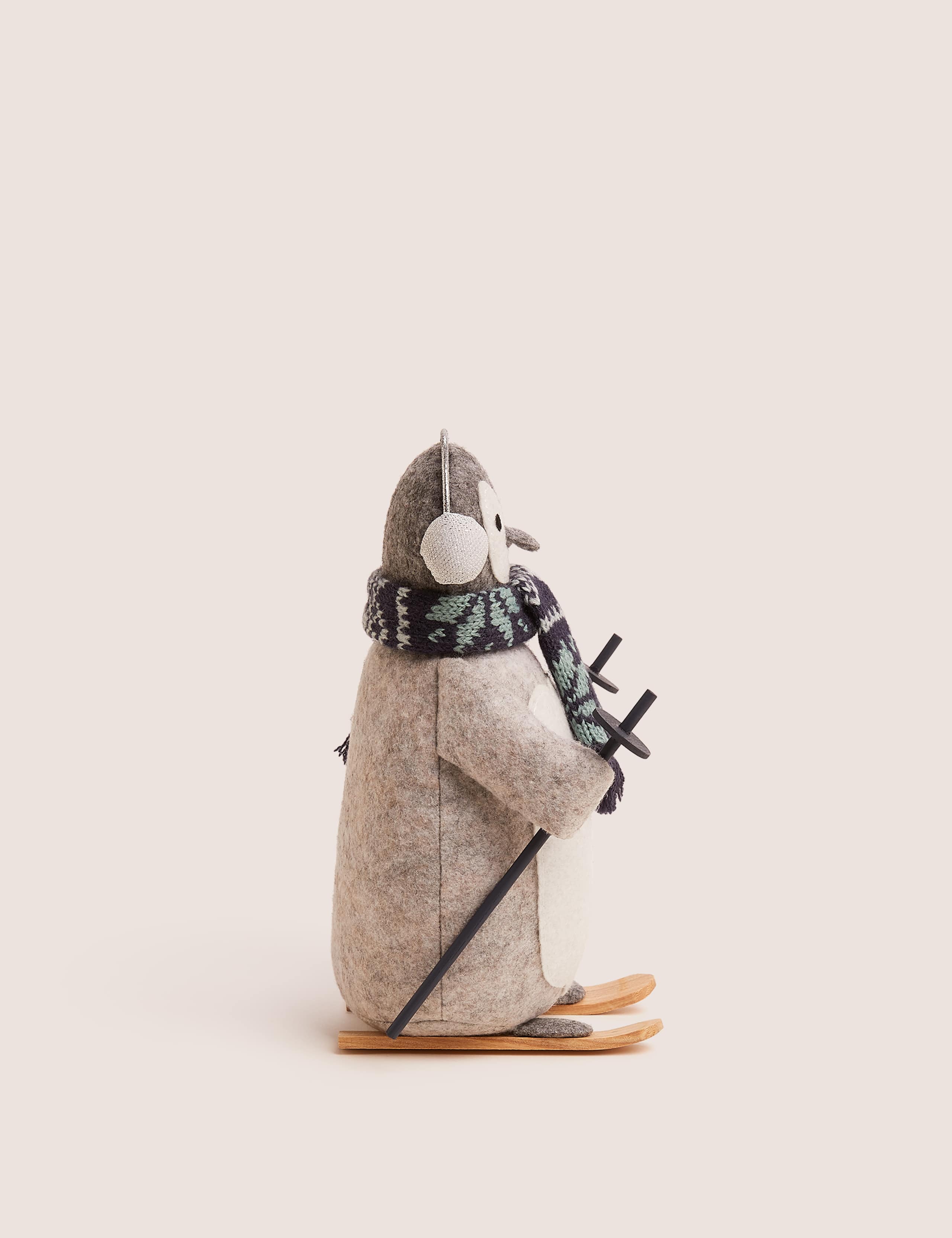 Large Skiing Penguin Decoration 2 of 3