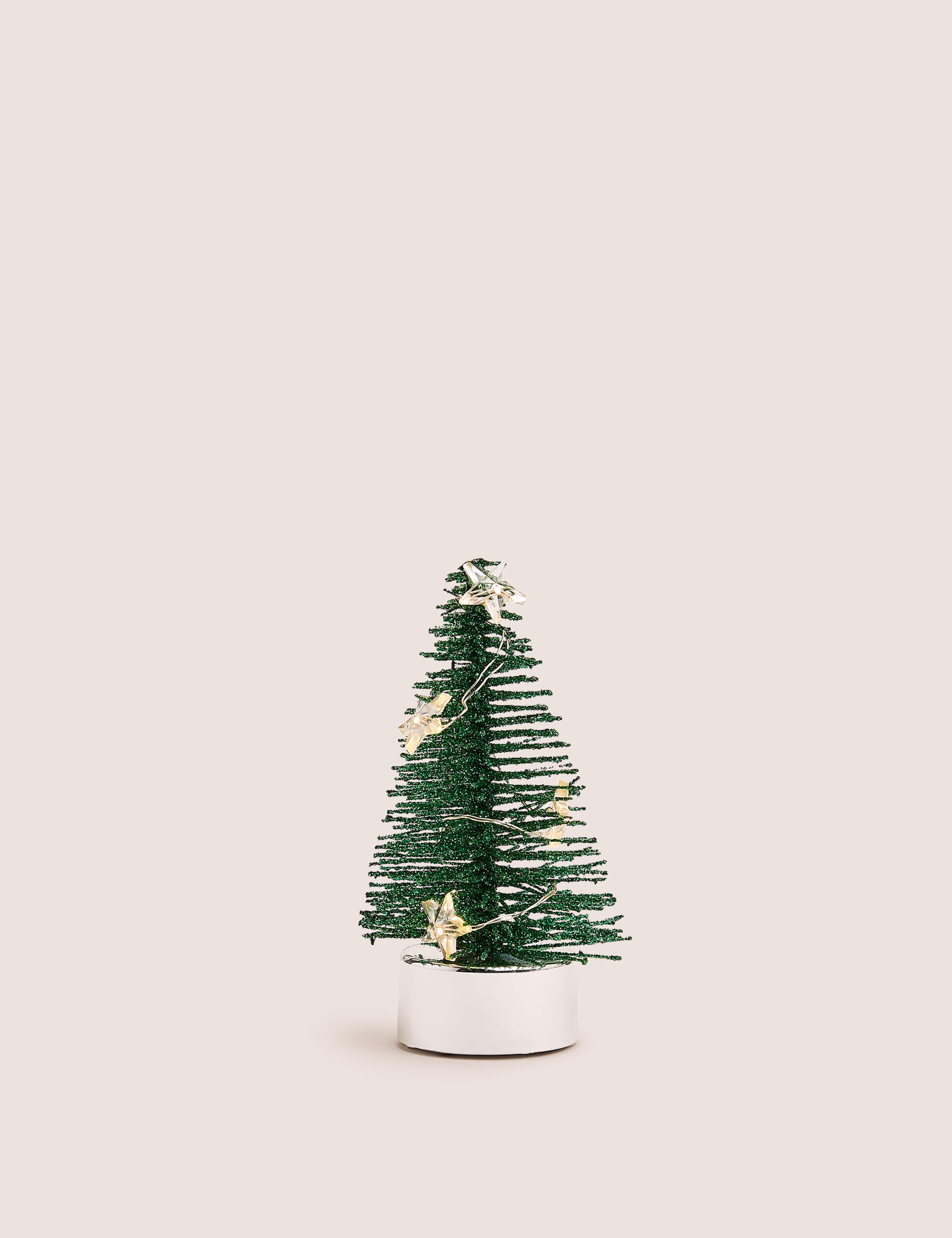 Set of 3 Light Up Mini Christmas Trees 3 of 3