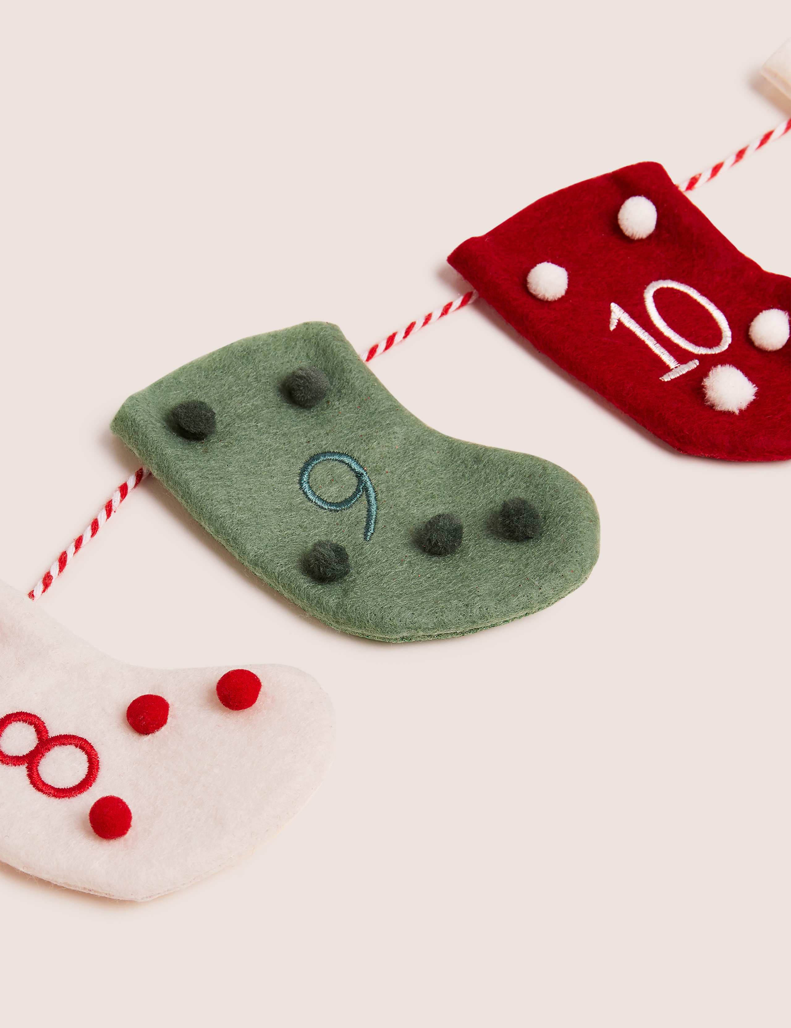 Felt Stocking Advent Calendar 3 of 4