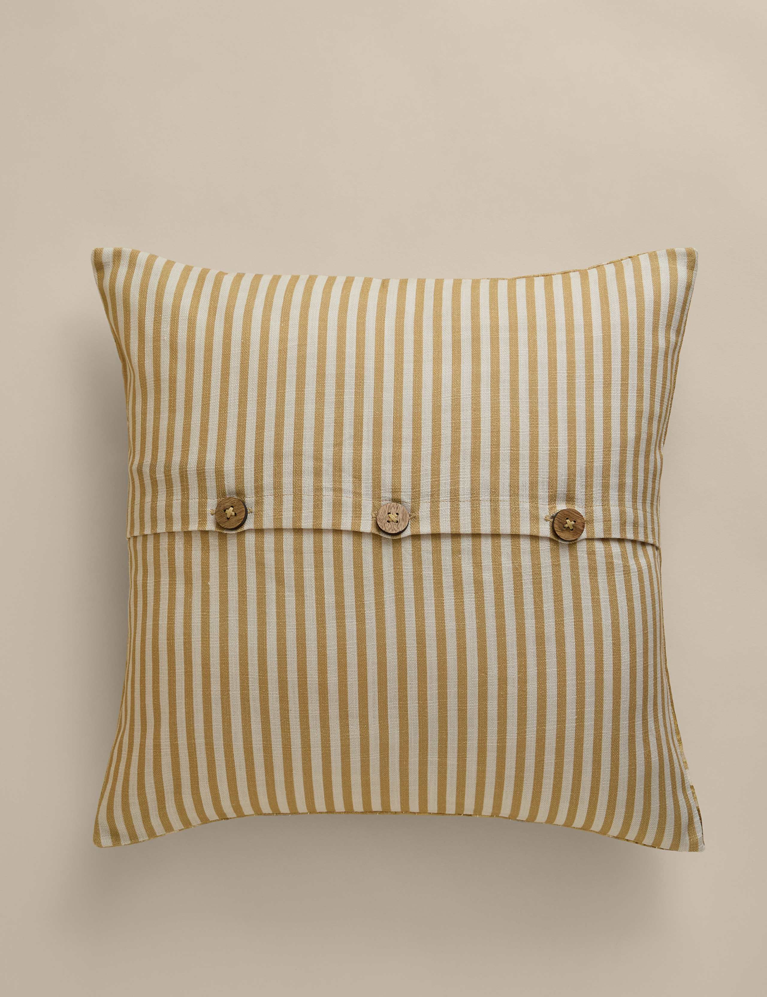 Pure Cotton Floral Kantha Stitch Cushion 3 of 4