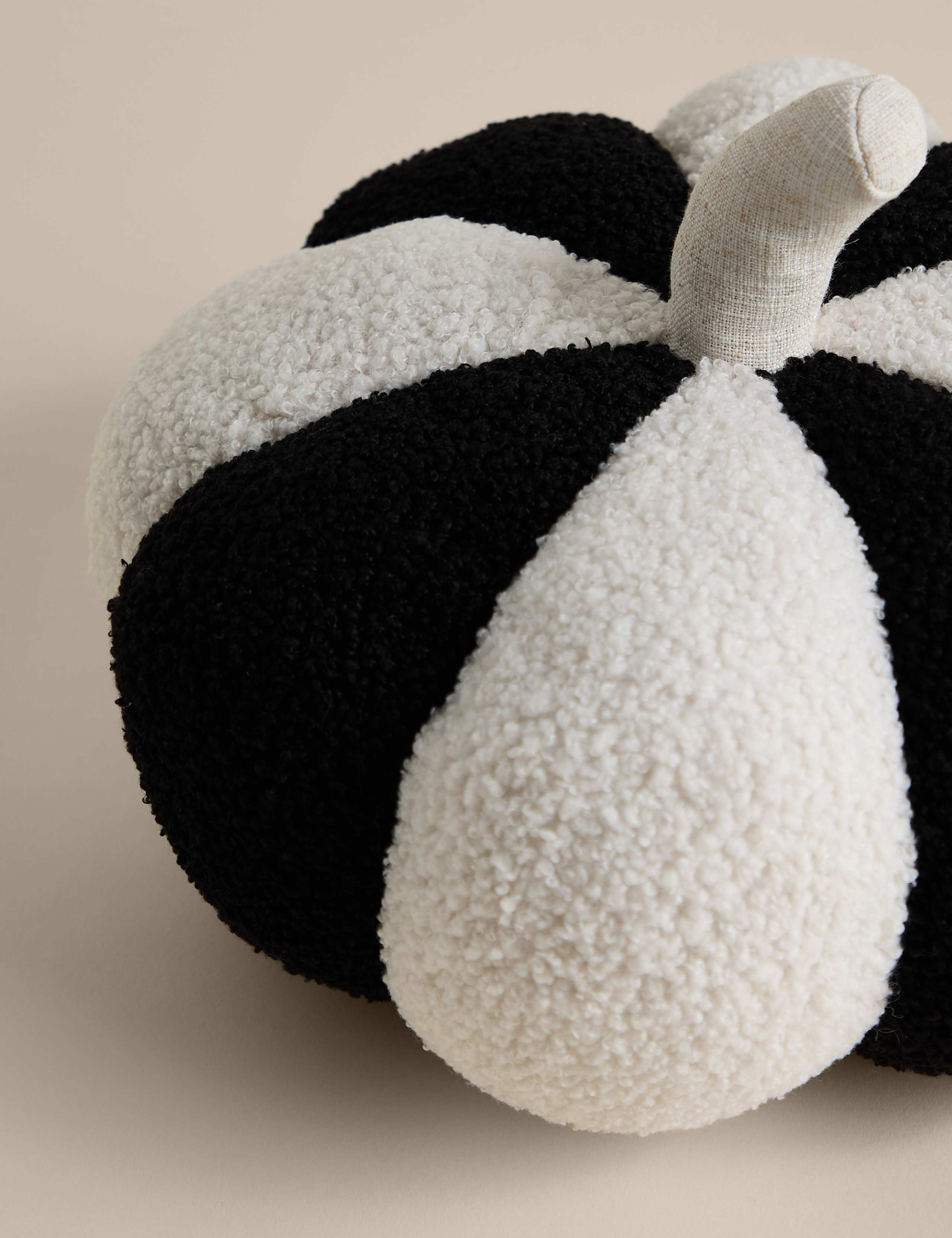 Striped Pumpkin Cushion 4 of 5