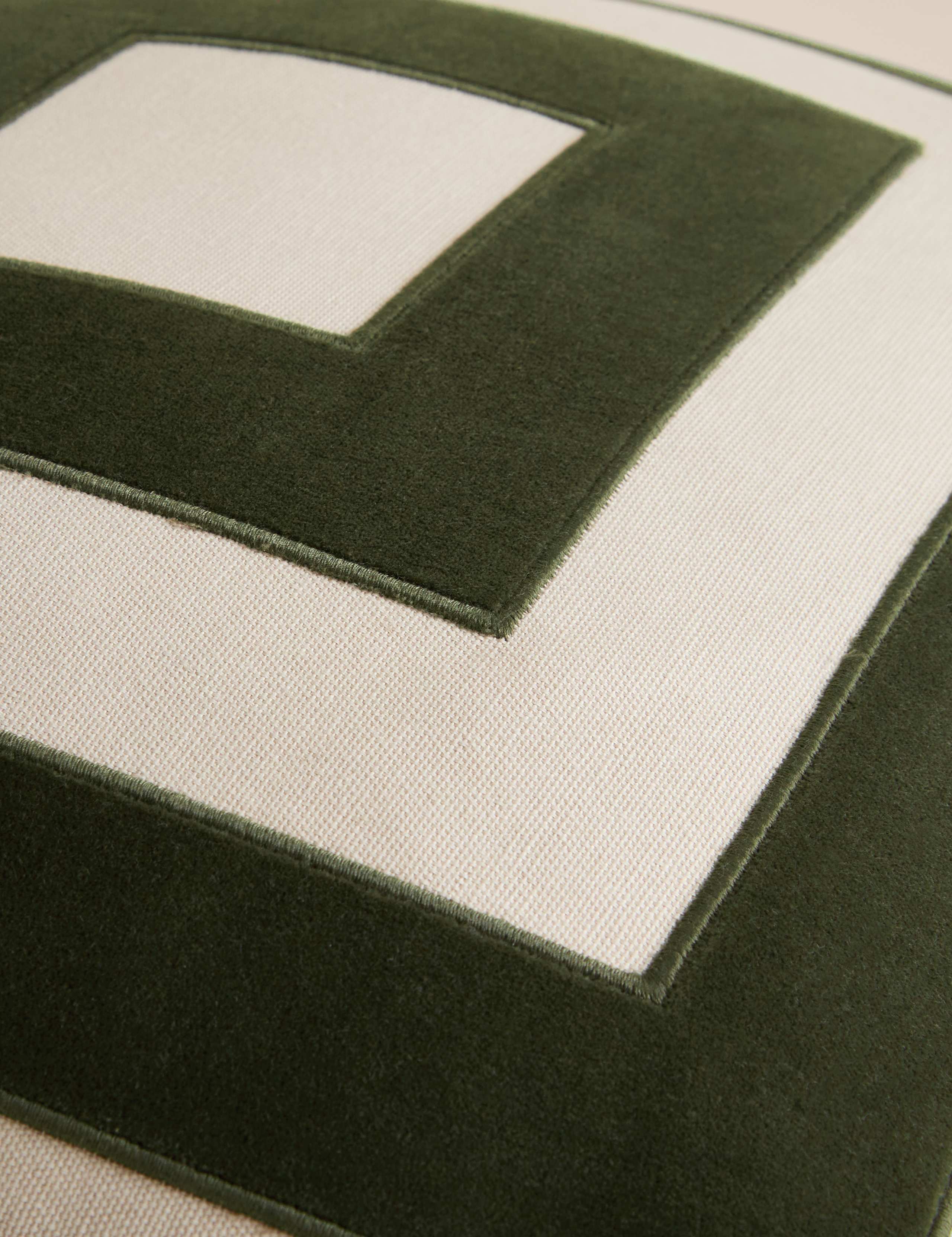 Box Applique Square Cushion 3 of 5