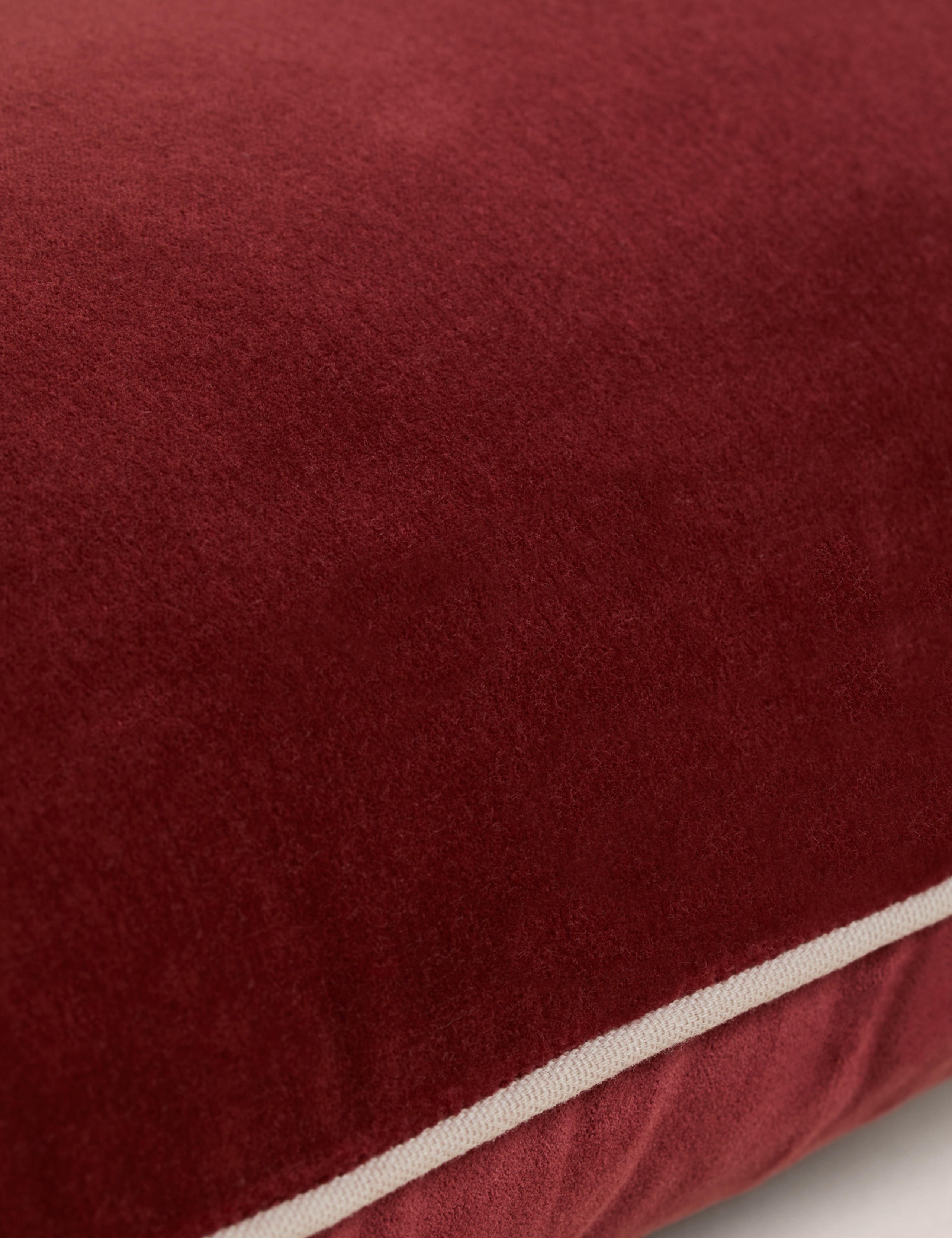 Pure Cotton Piped Bolster Cushion 5 of 5