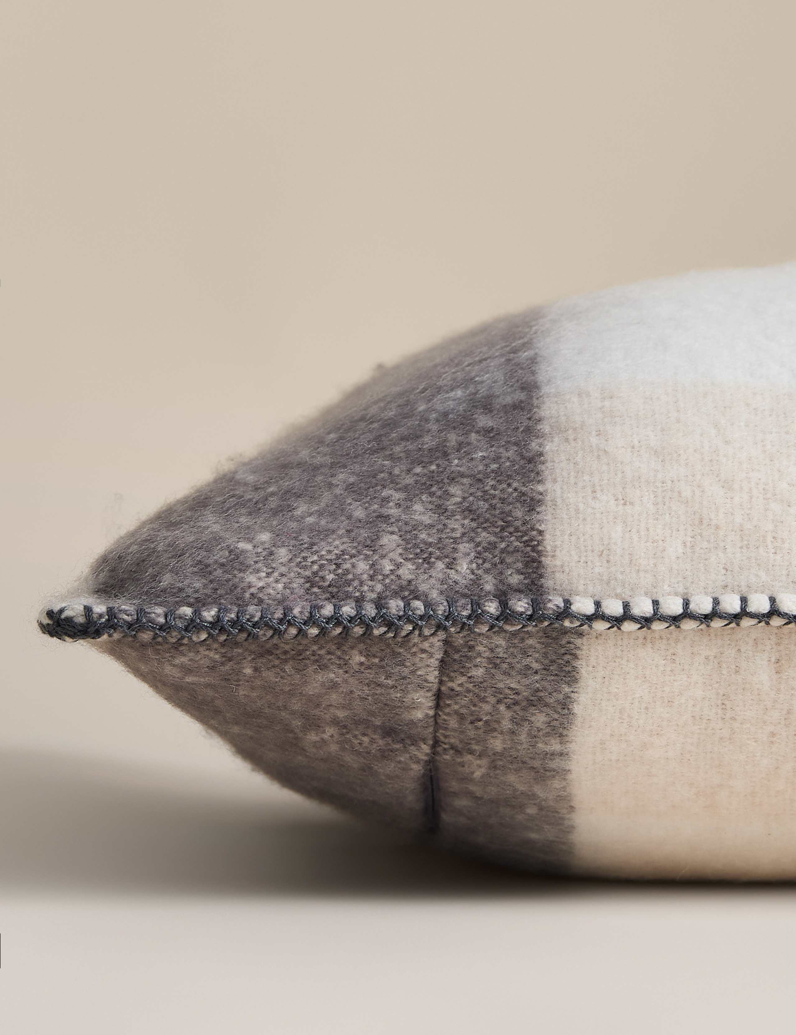 Brushed Mohair Cushion 2 of 3