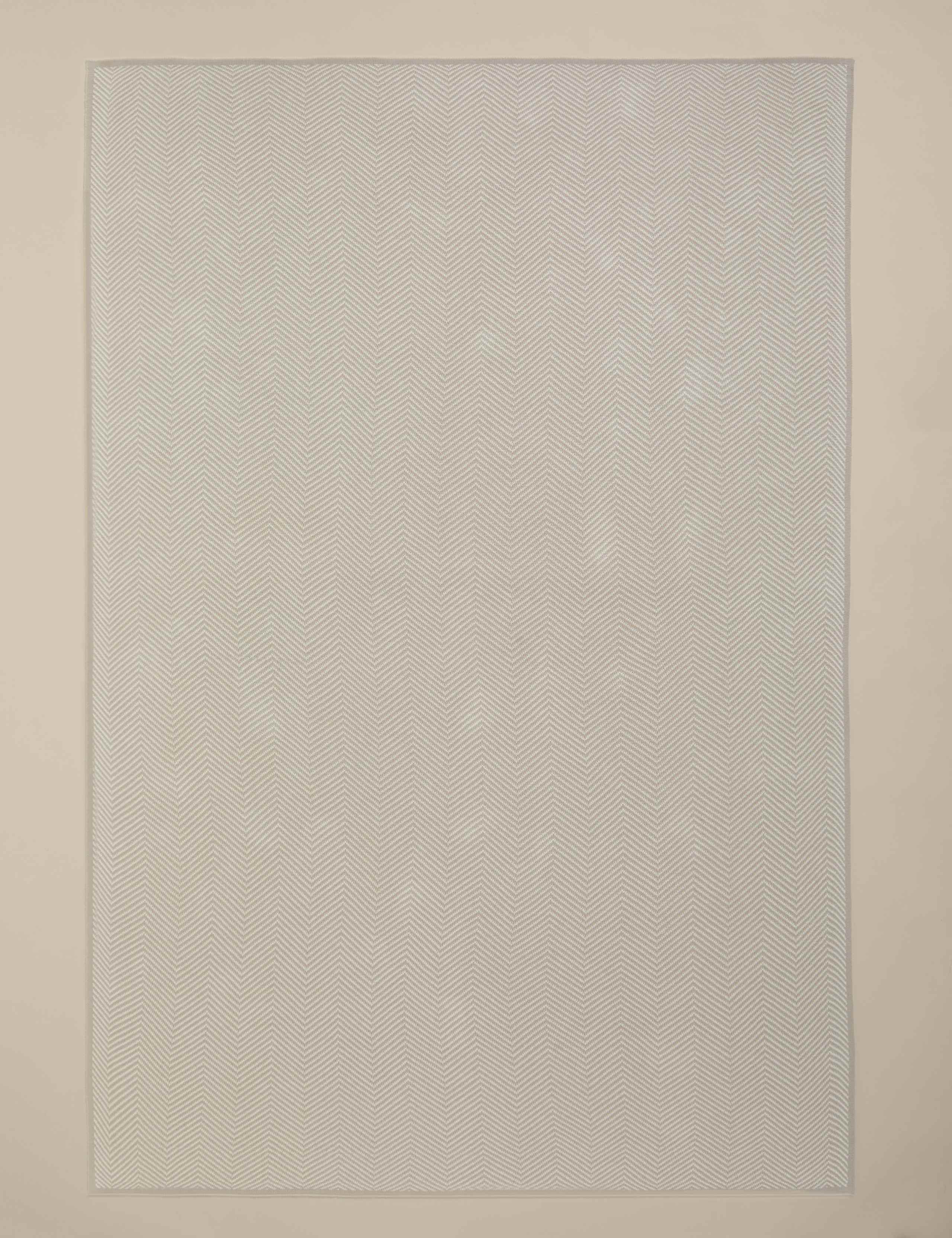 Kelly Hoppen Pure Cotton Chevron Knitted Throw 3 of 7