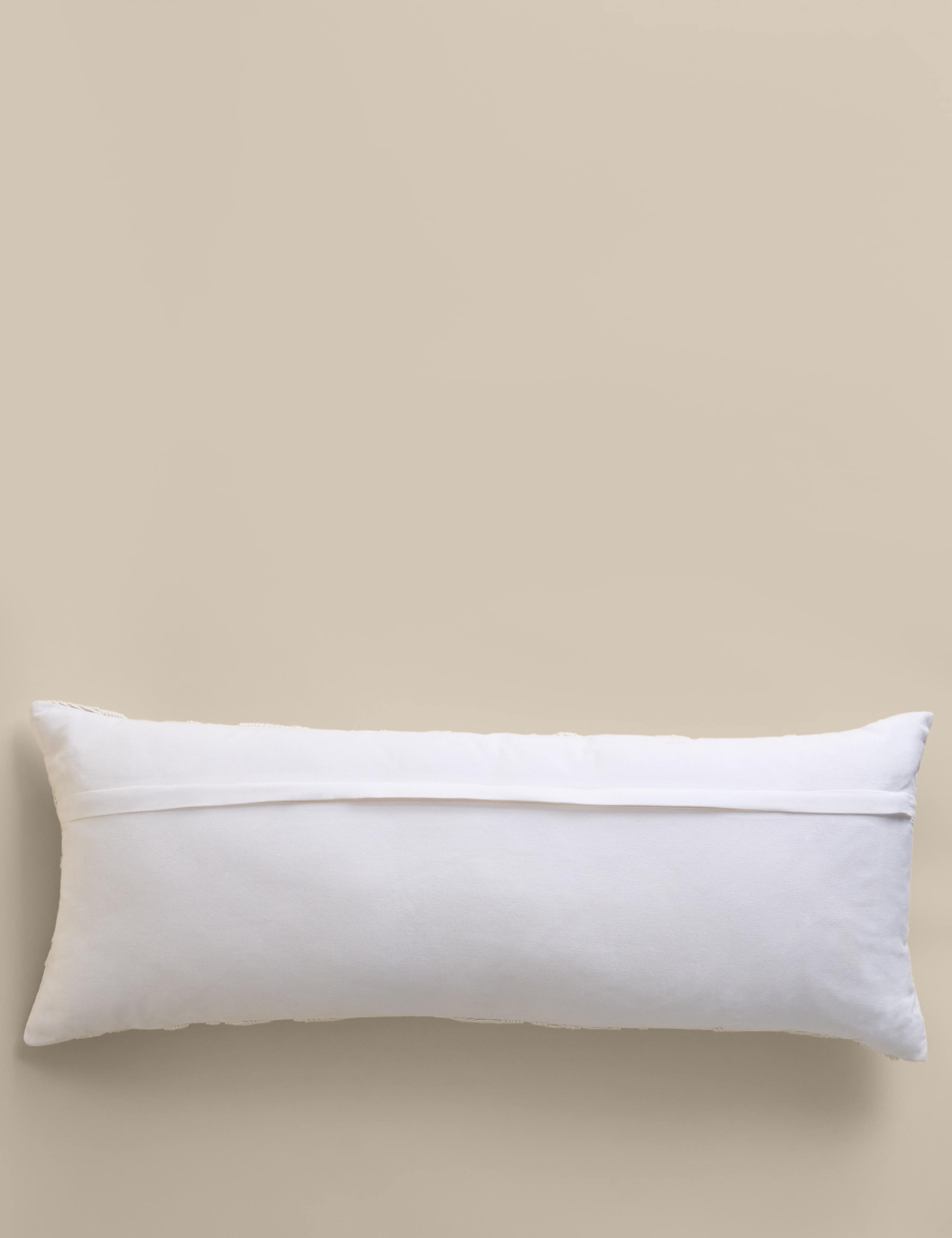 Pure Cotton Floral Embroidered Bolster Cushion 3 of 5