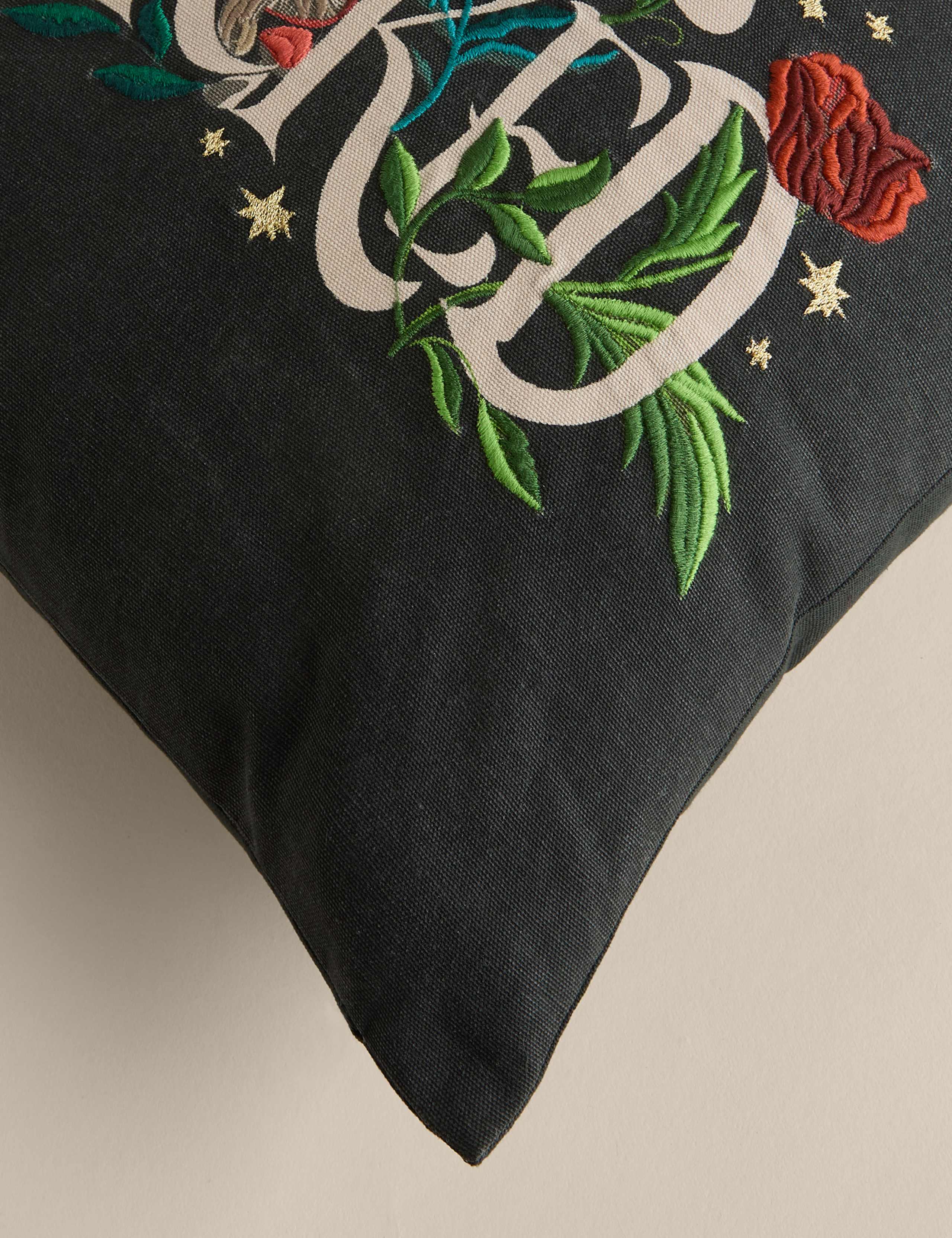 Pure Cotton Wicked Slogan Cushion 4 of 4