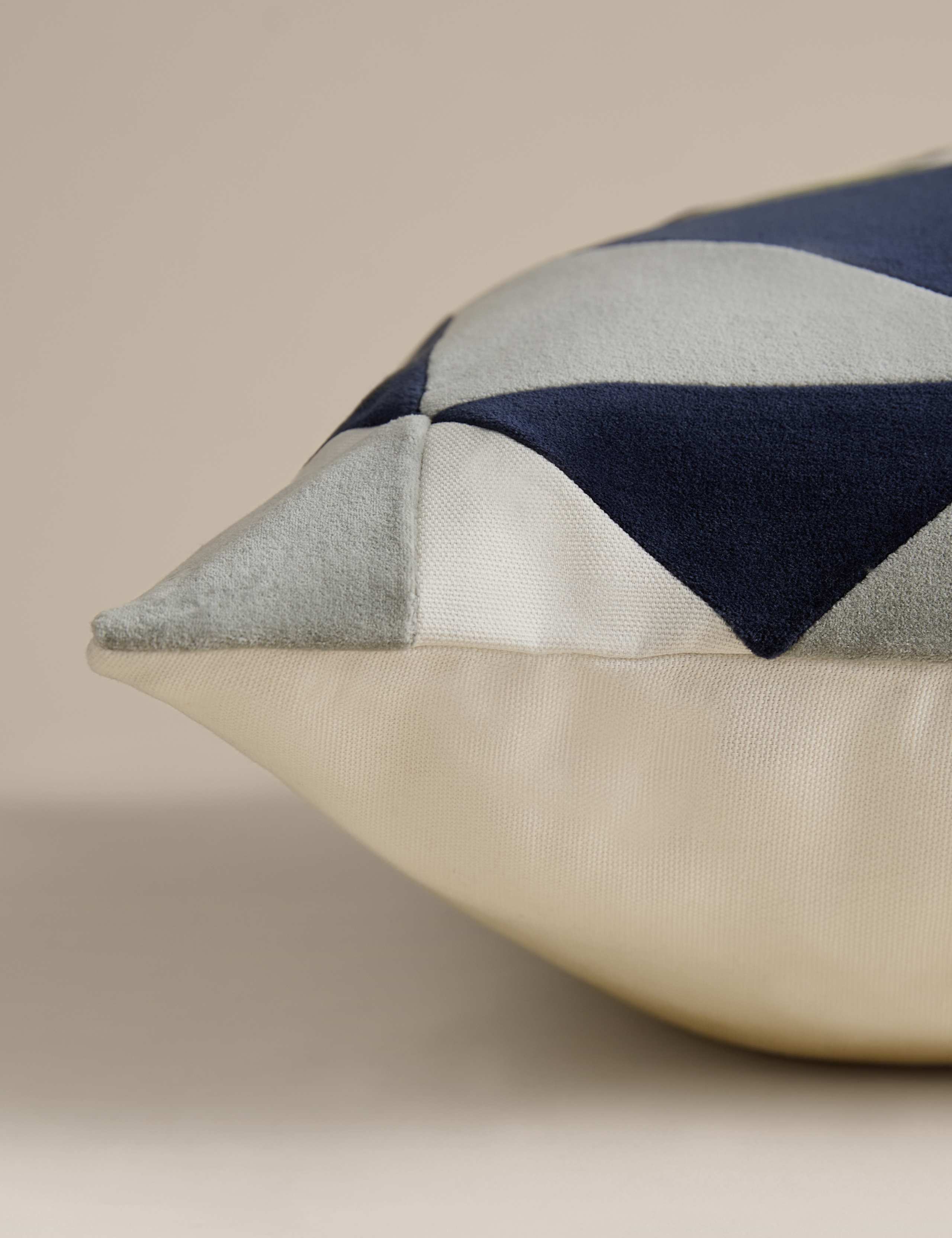 Pure Cotton Patchwork Cushion Cover 4 of 5