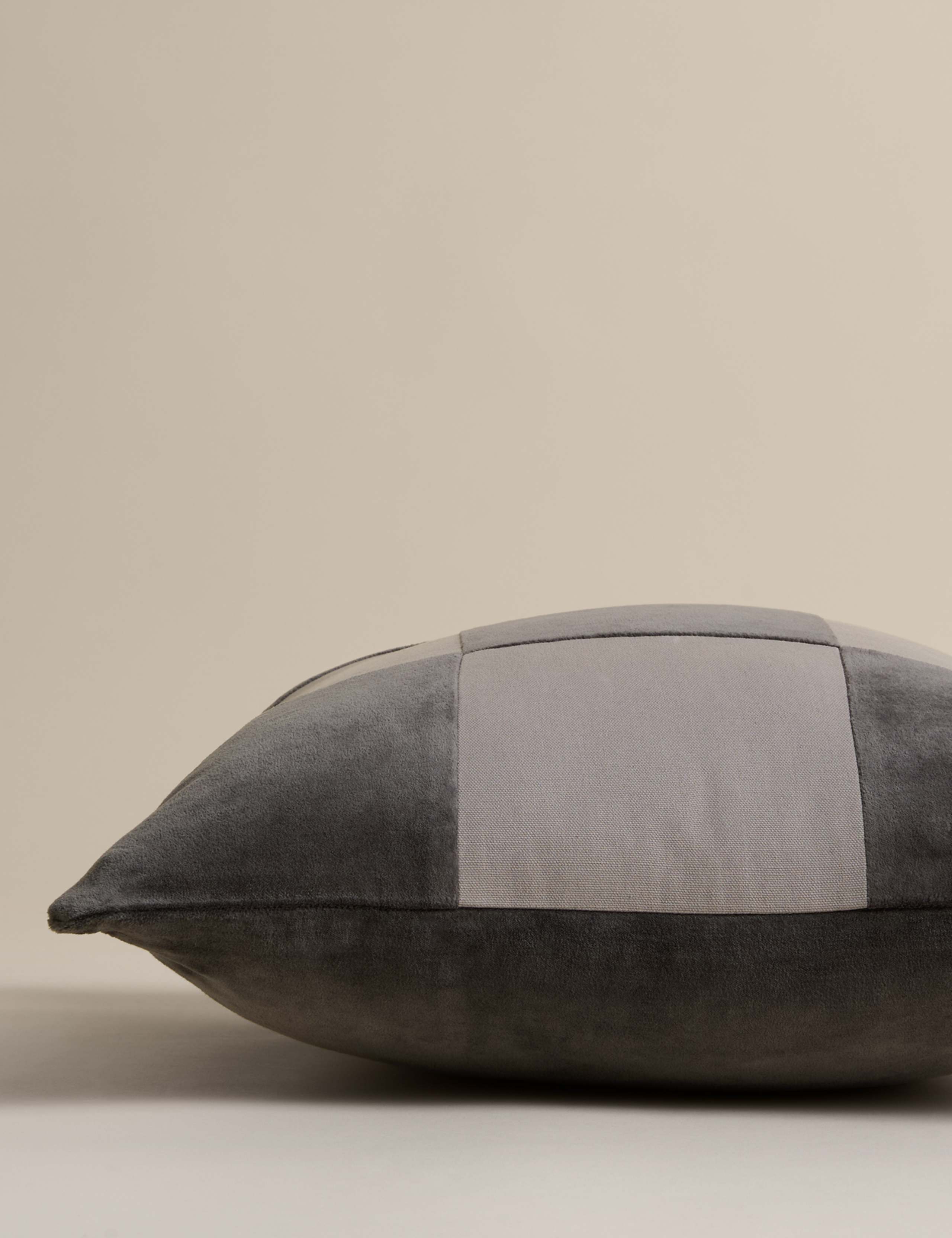 Pure Cotton Checkerboard Cushion 3 of 5