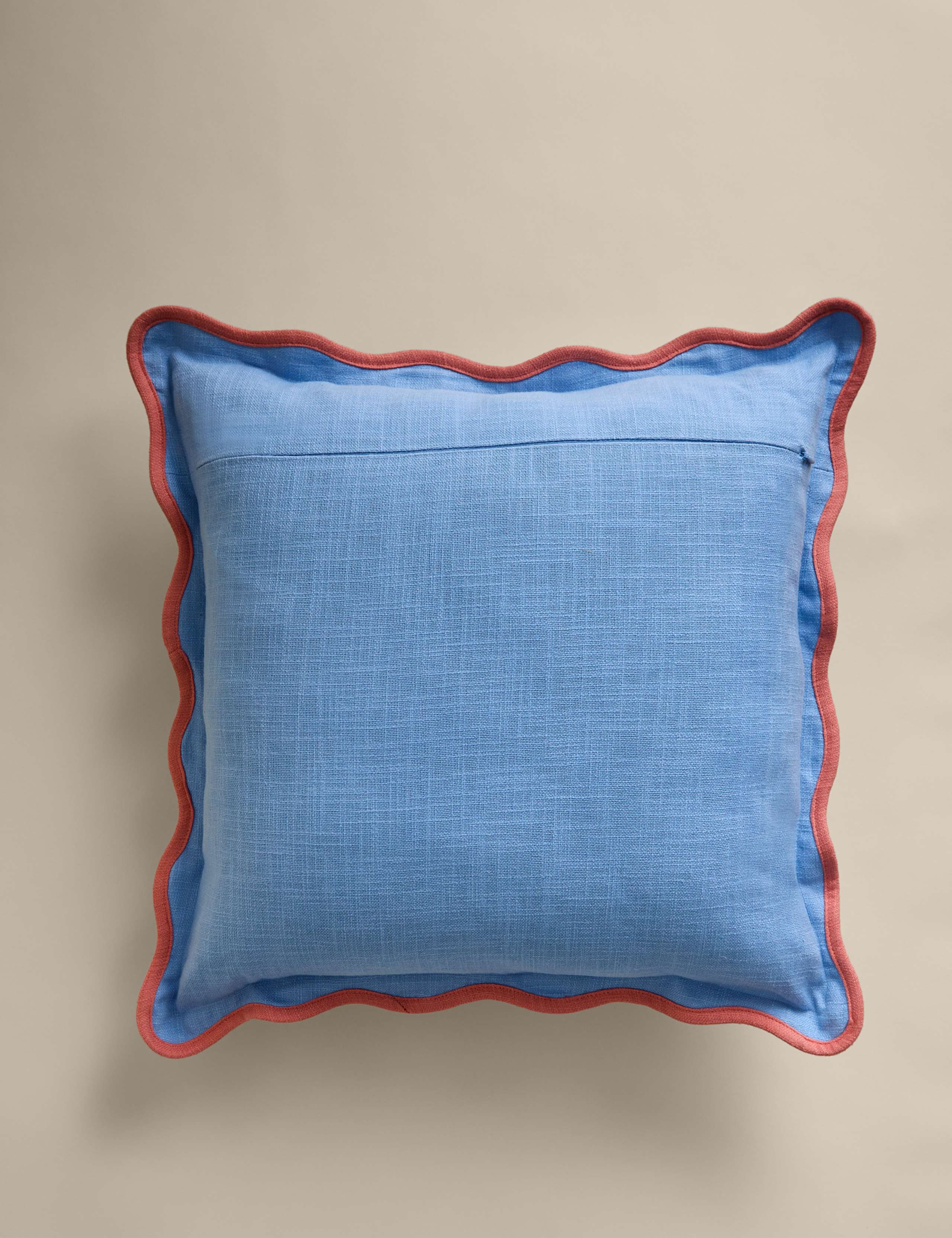 Pure Cotton Palm Embroidered Outdoor Cushion 4 of 4