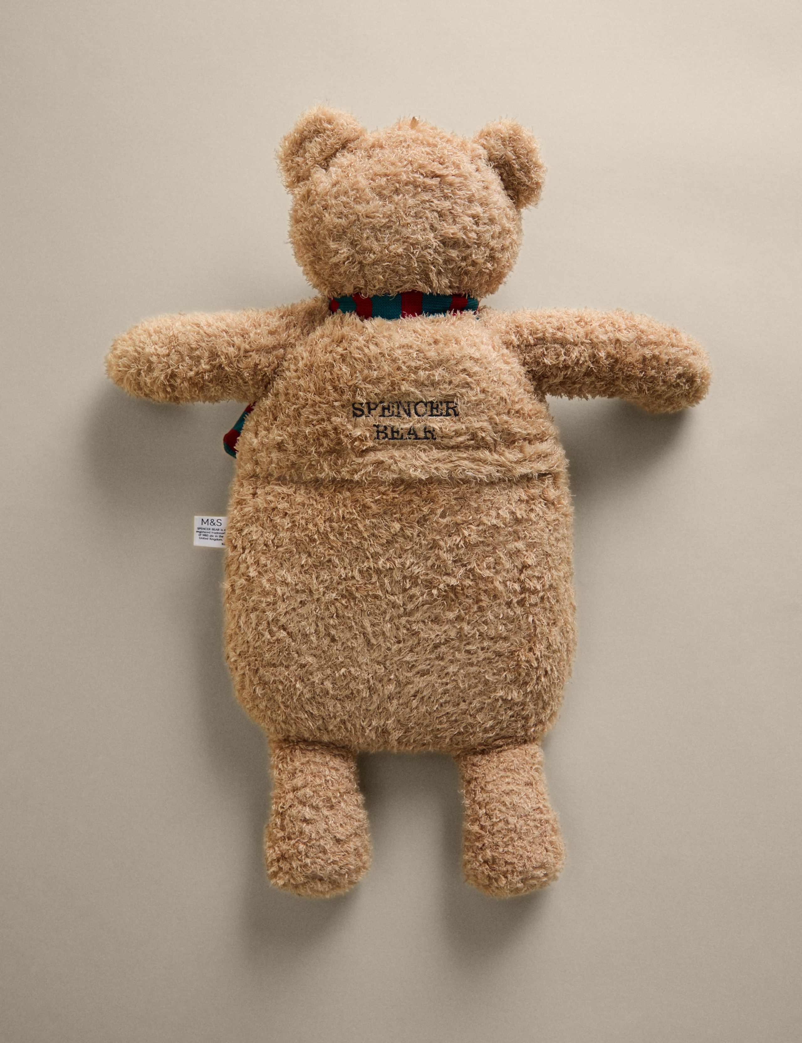 Spencer Bear™ Faux Fur Hot Water Bottle 2 of 4