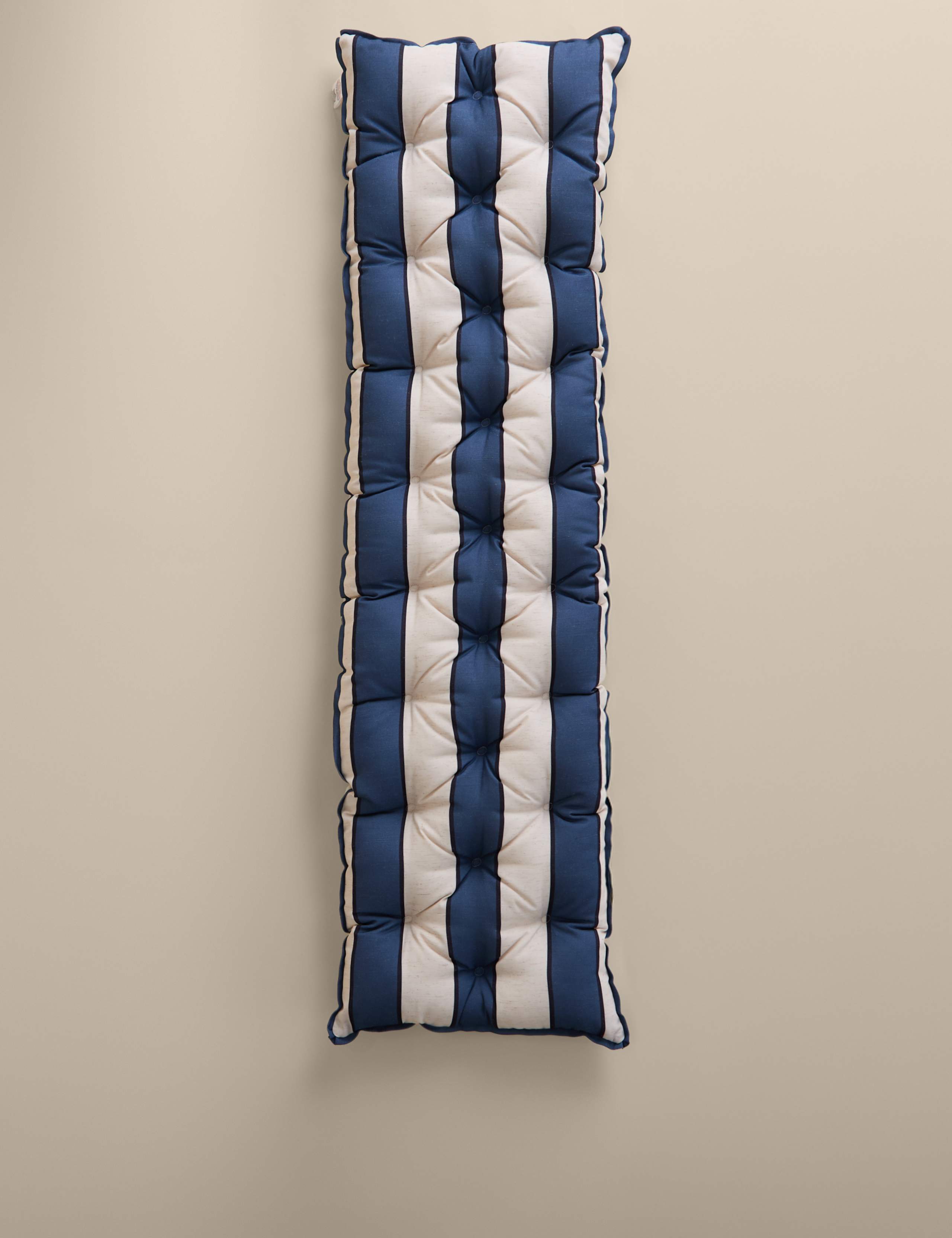 Striped Outdoor Bench Pad 1 of 3