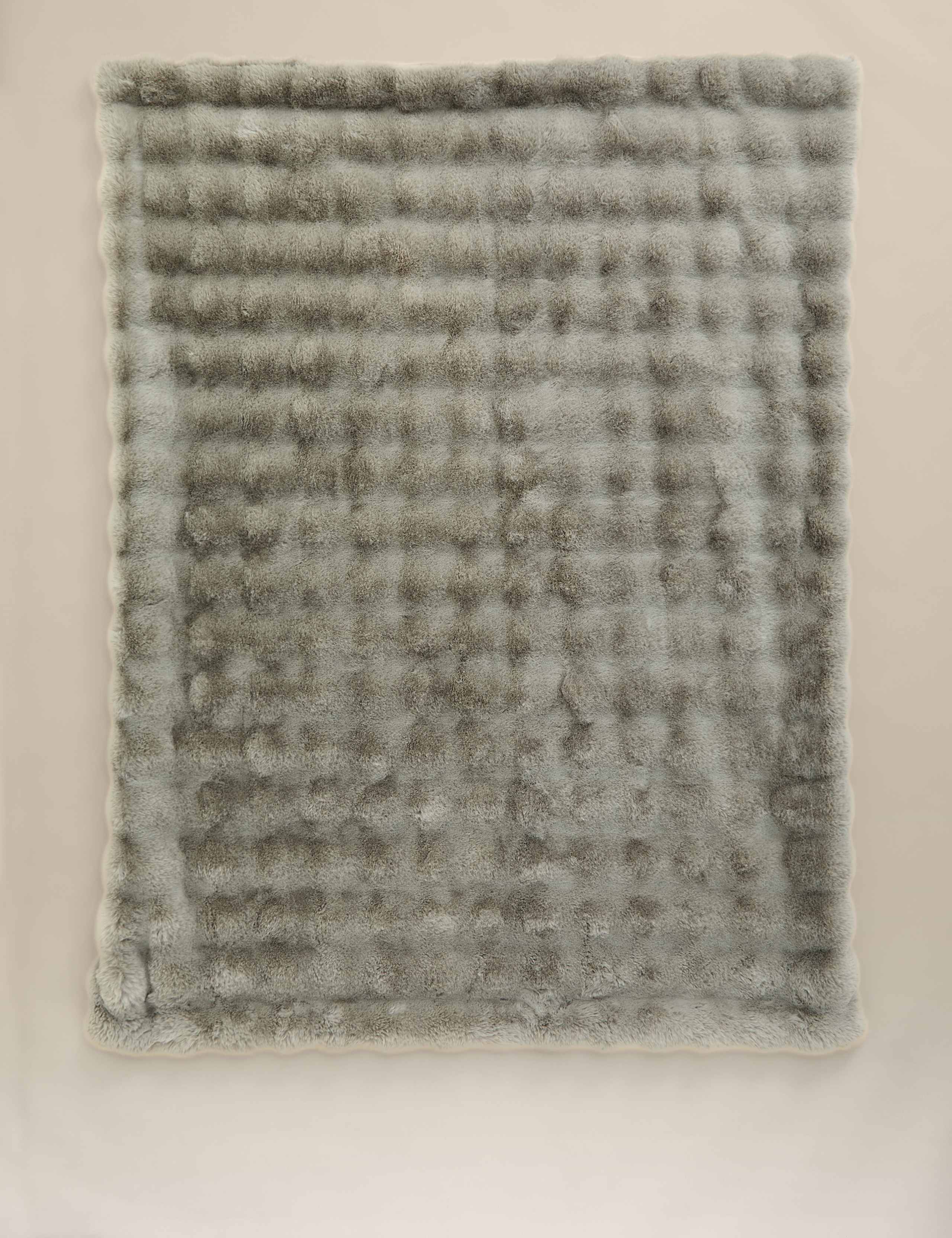 Bubble Faux Fur Throw 2 of 2