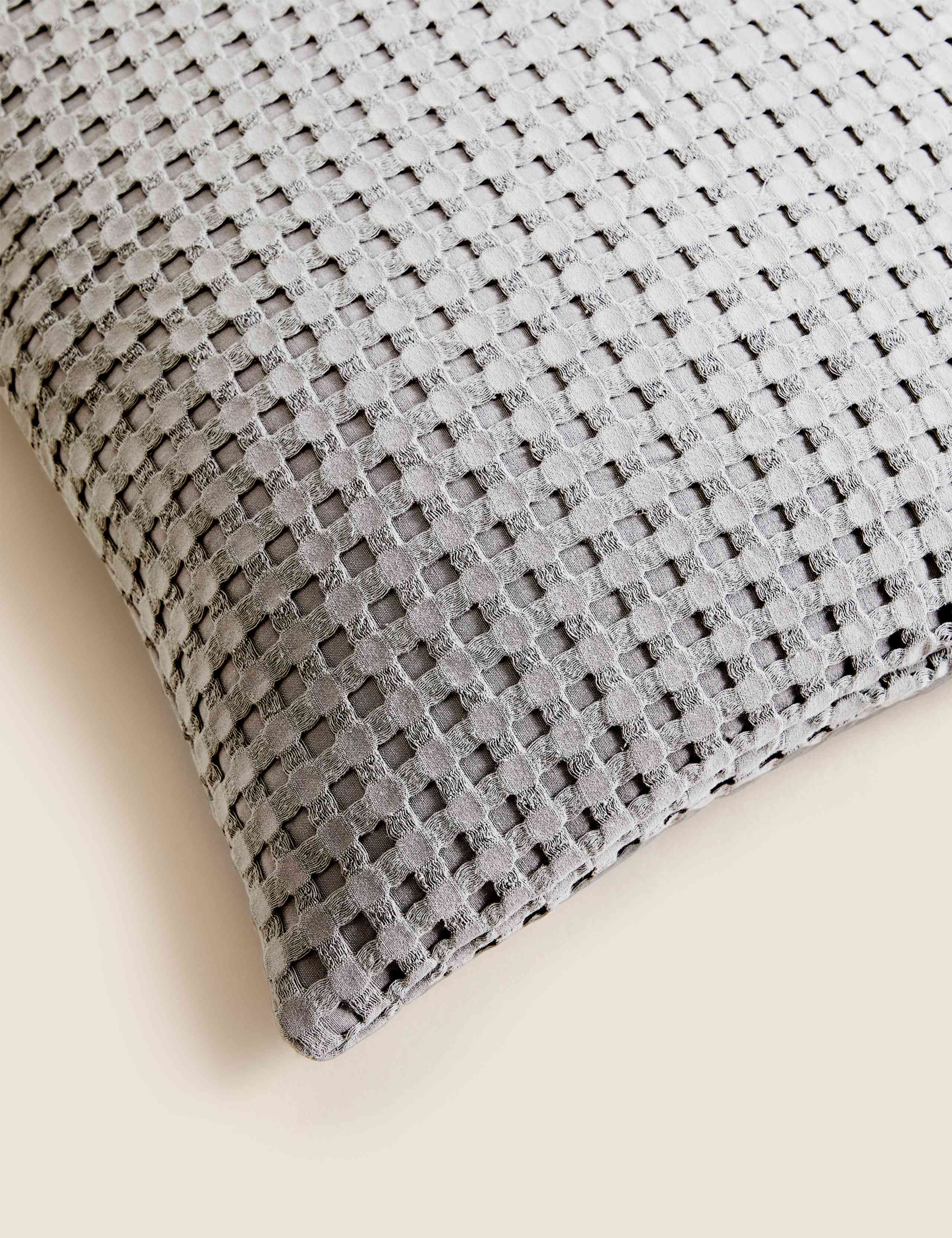 Pure Cotton Waffle Cushion 4 of 4