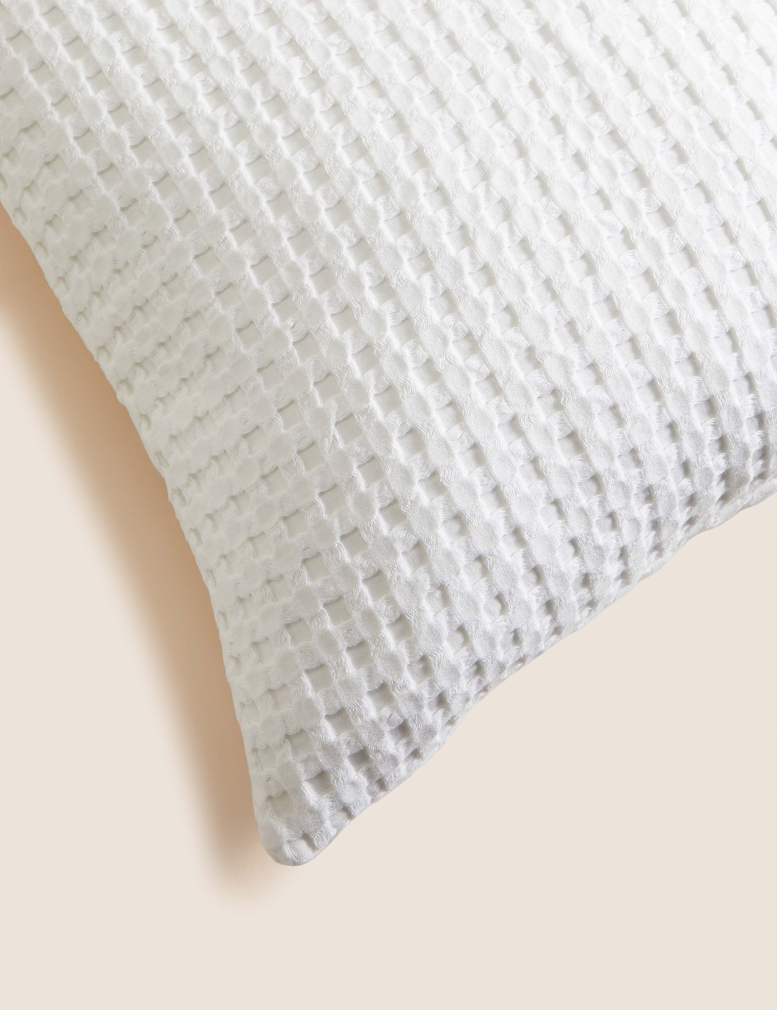 Pure Cotton Waffle Cushion 3 of 5