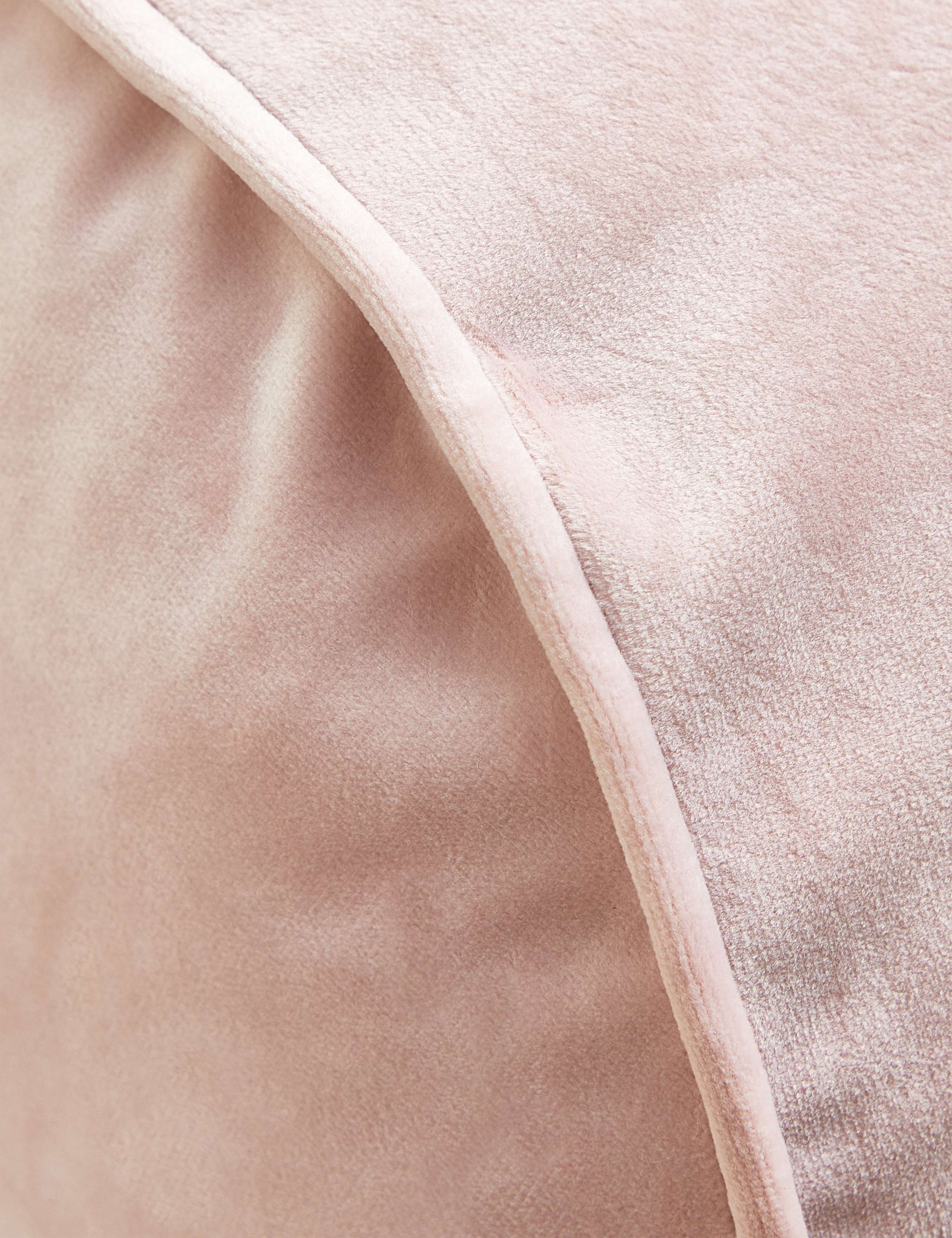 Velvet Piped Bolster Cushion 3 of 5