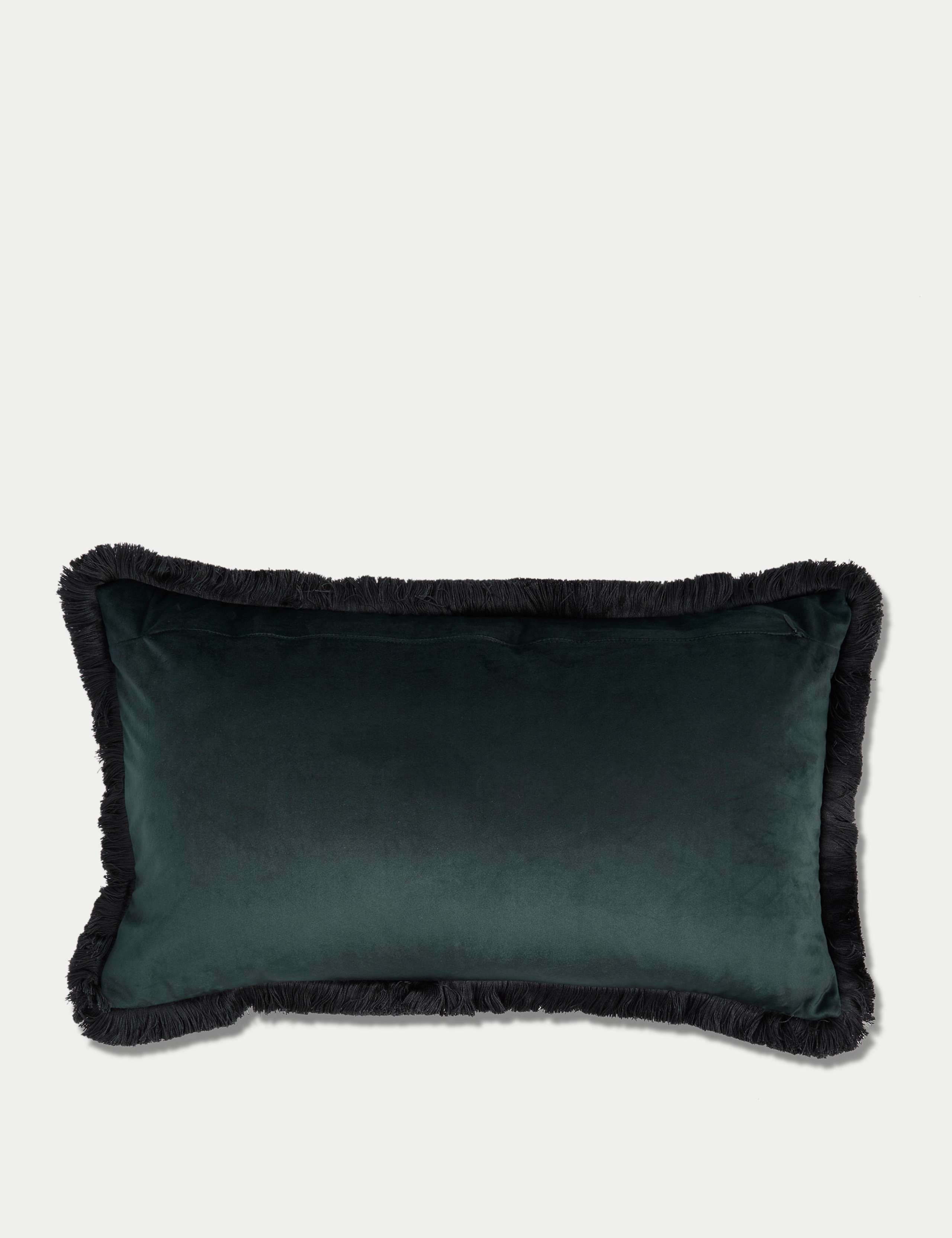 Velvet Waterlilies Large Bolster Cushion 3 of 5