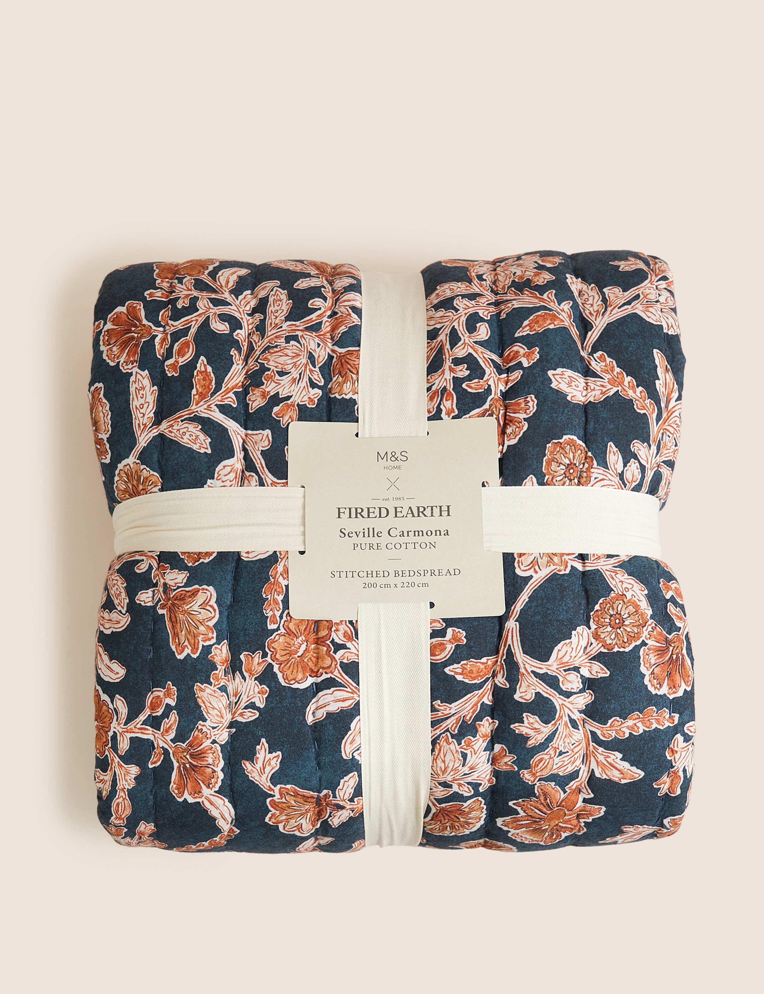 Seville Carmona Pure Cotton Bedspread 5 of 7