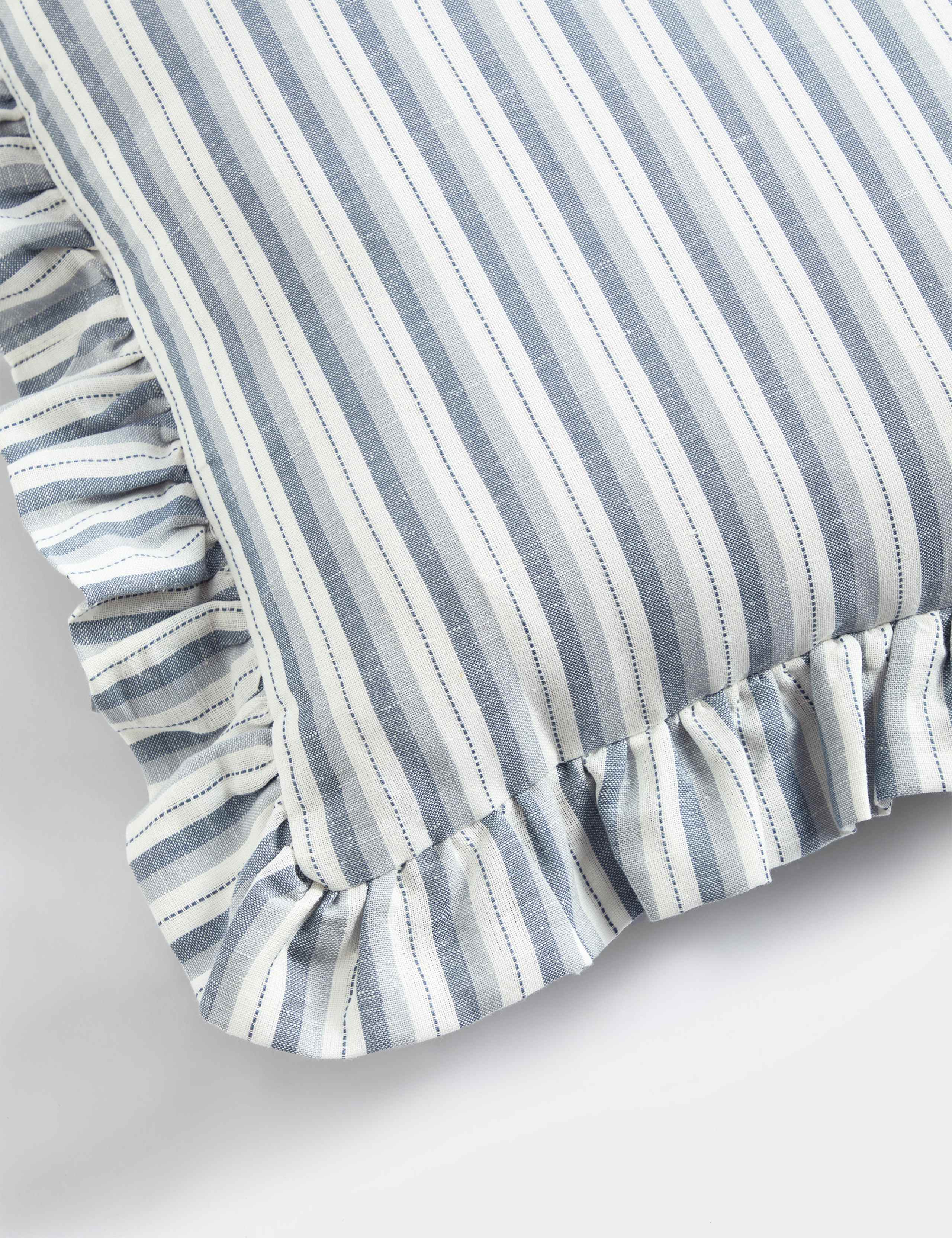 Linen Blend Striped Cushion 3 of 3