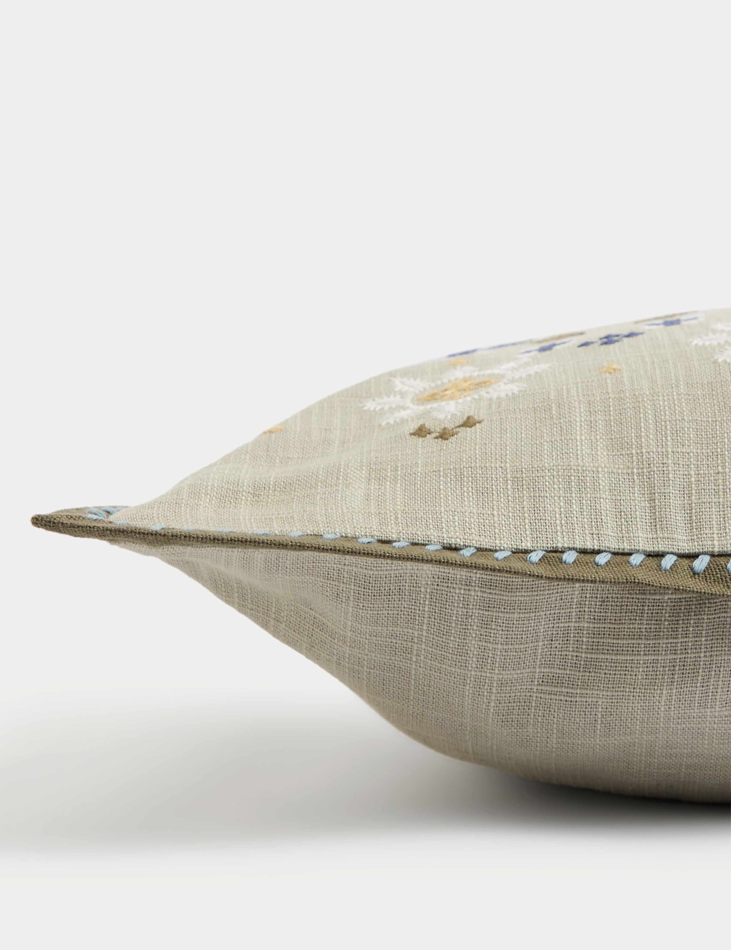 Jaipur Bandhani Cotton Rich Bolster Cushion 2 of 5
