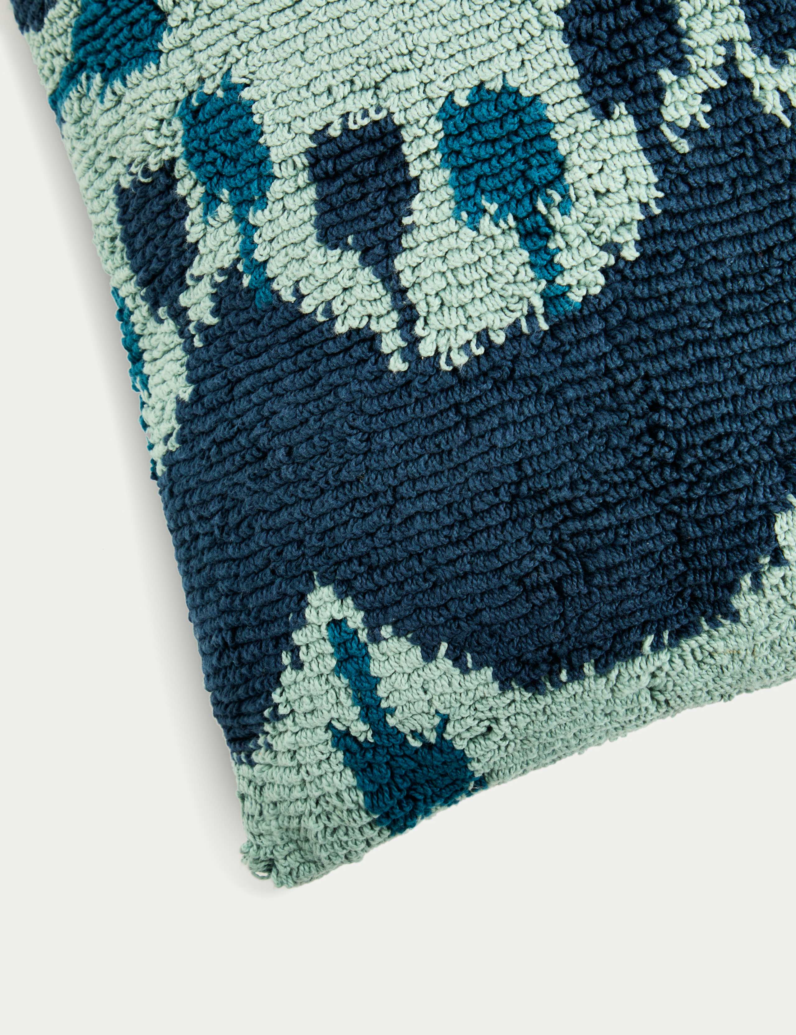 Kiso Cotton Rich Loop Stitch Bolster Cushion 4 of 4