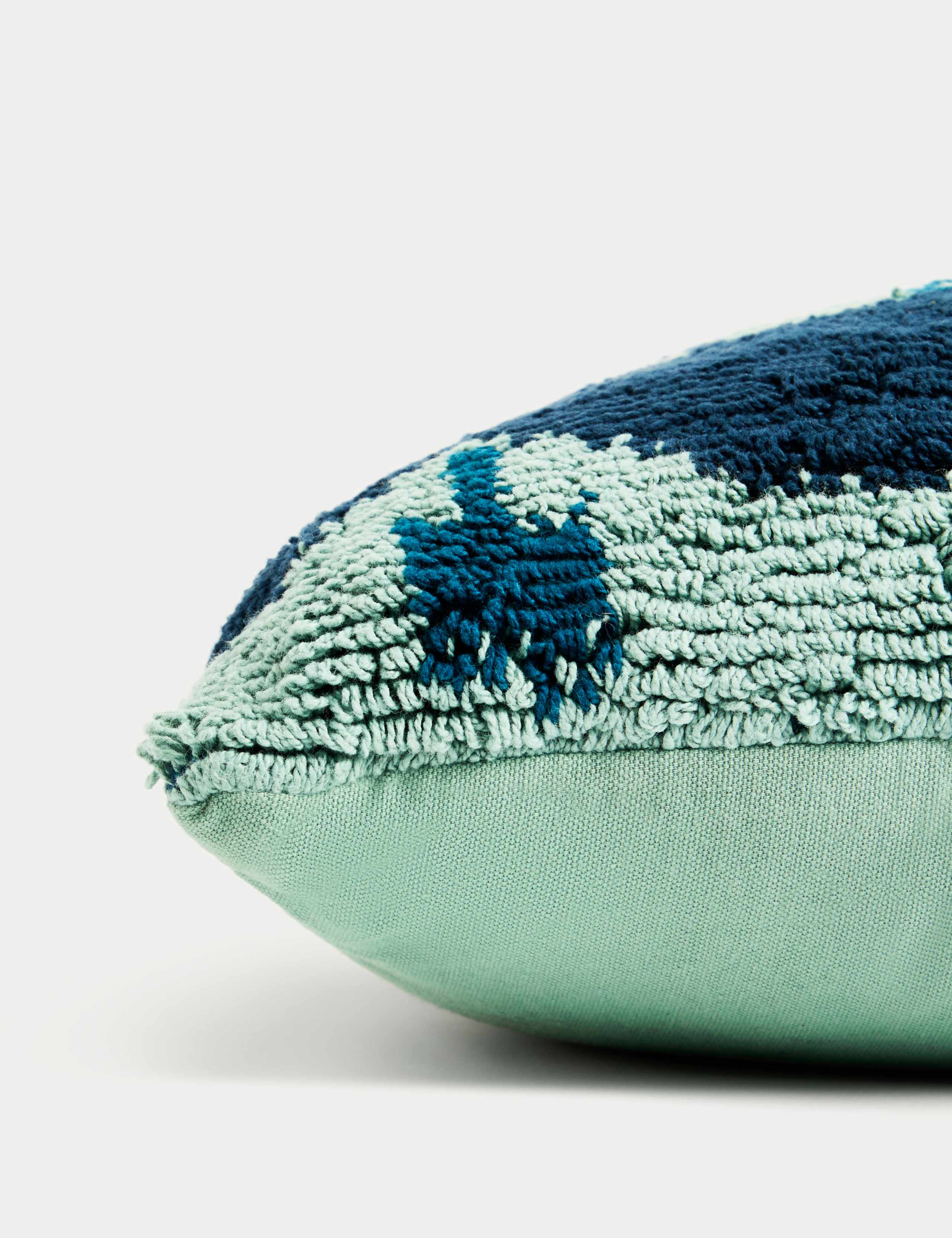 Kiso Cotton Rich Loop Stitch Bolster Cushion 2 of 4