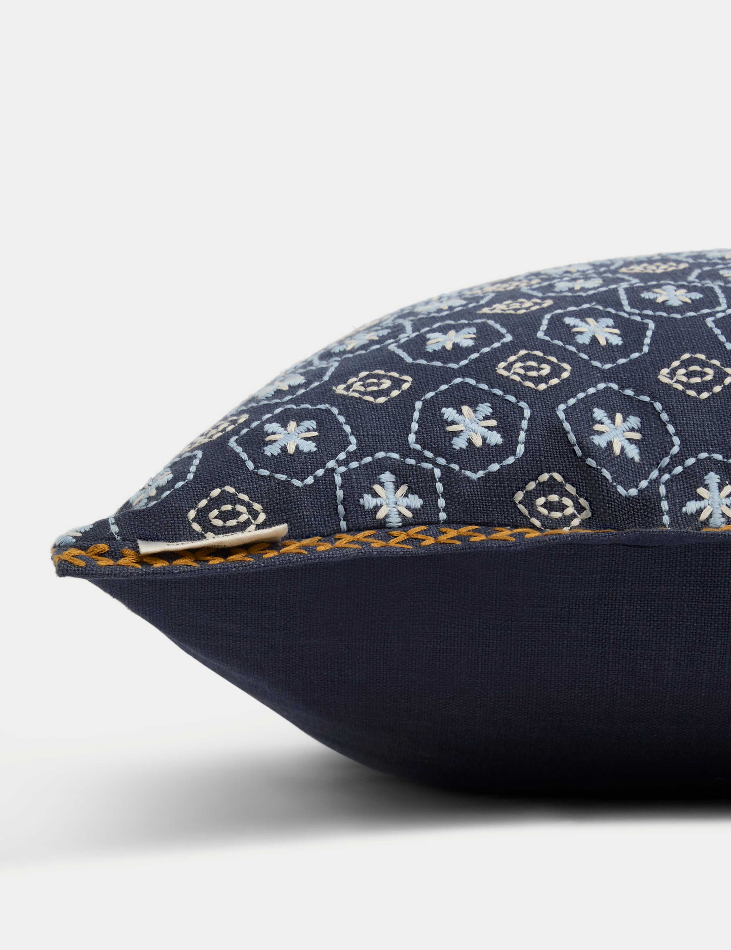 Pure Cotton Kouya Embroidered Cushion 2 of 6