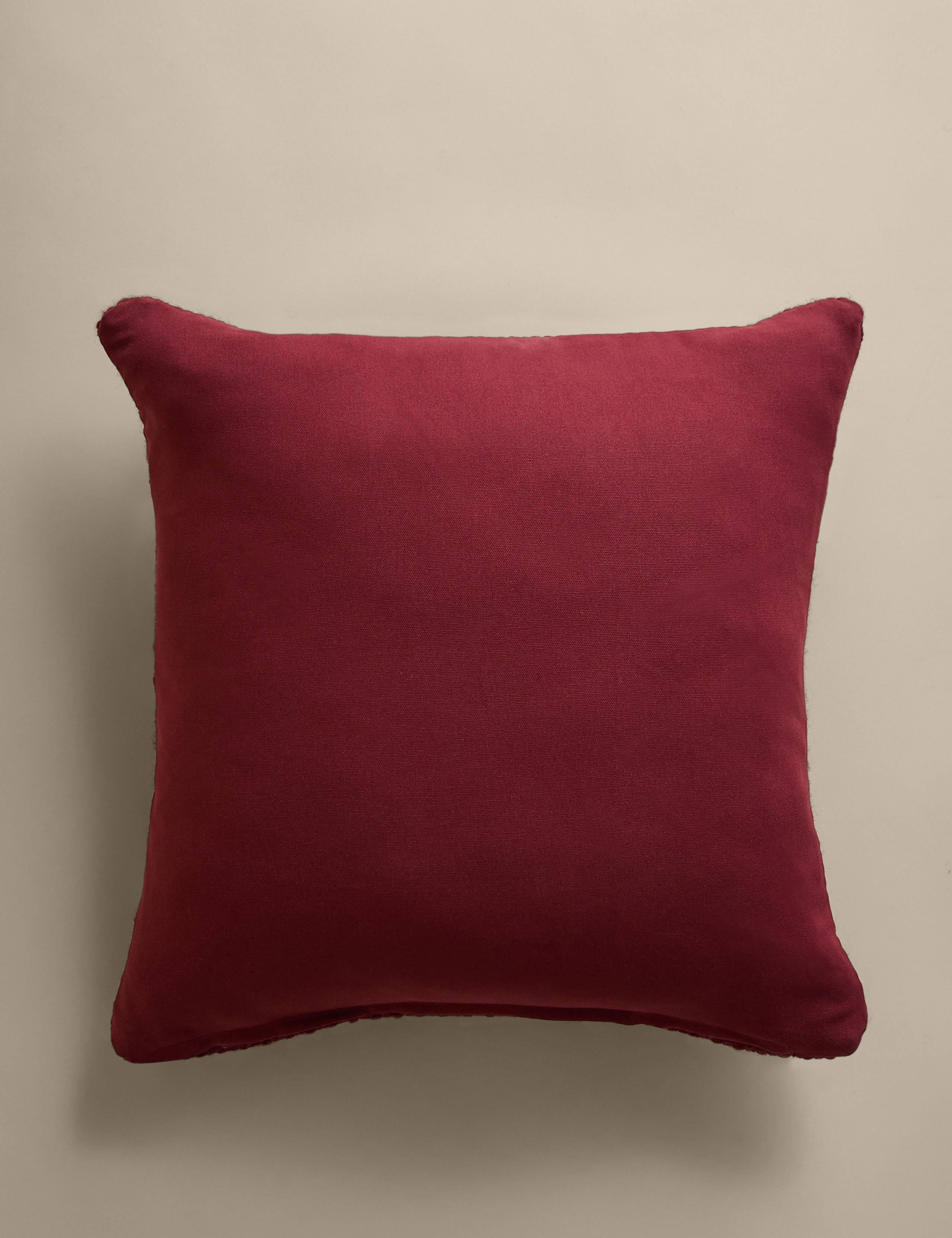 Pure Wool Basket Weave Cushion 3 of 4