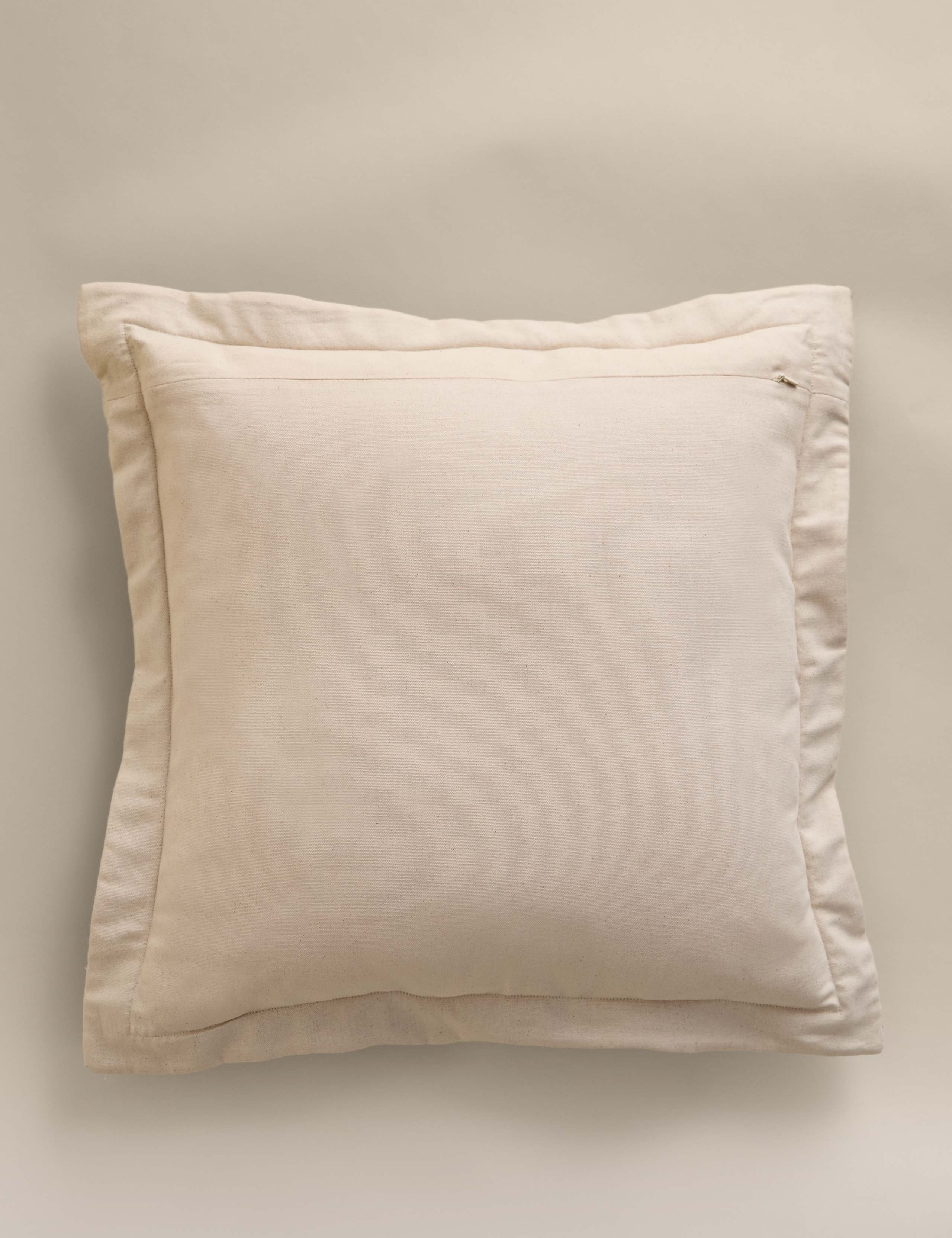 Pure Cotton Herringbone Cushion 3 of 4