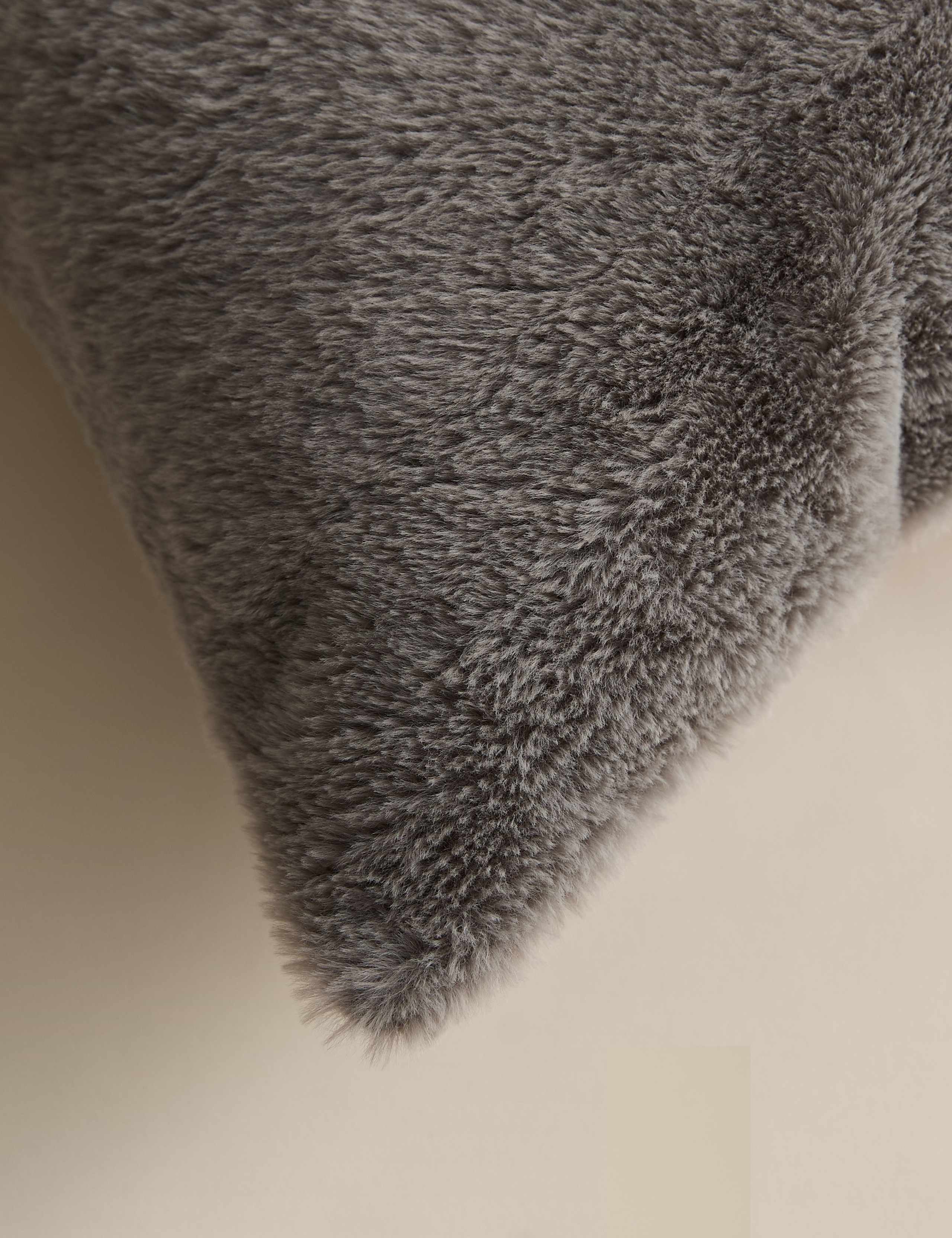 Supersoft Faux Fur Cushion 4 of 4