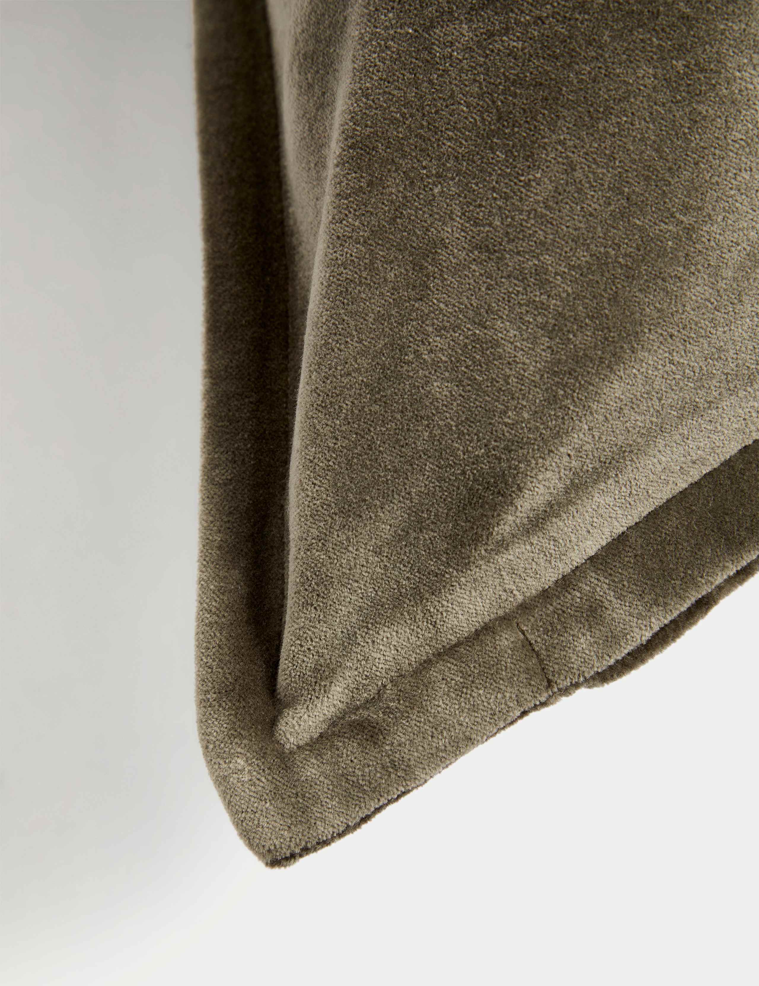 Pure Cotton Velvet Large Cushion 3 of 3