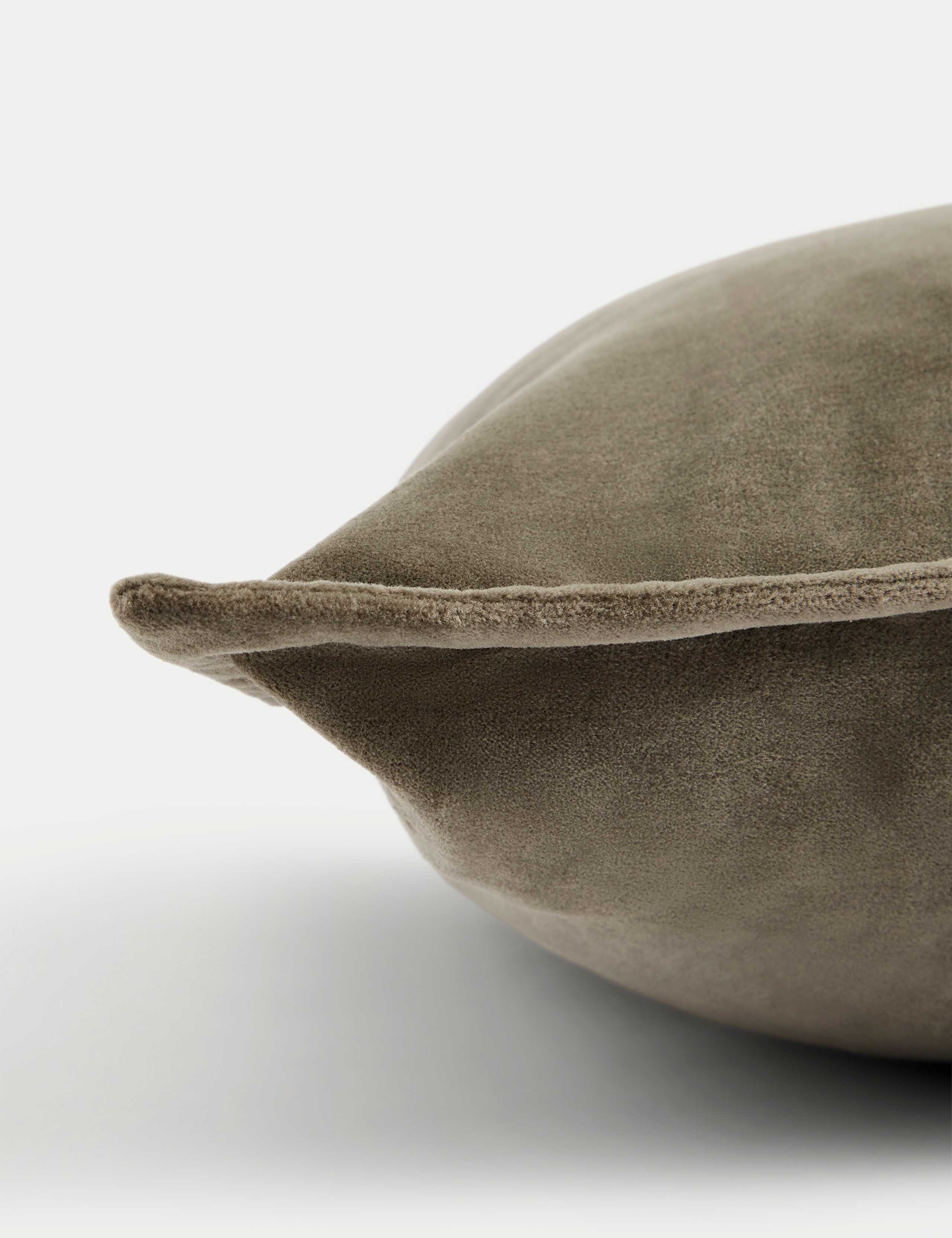 Pure Cotton Velvet Large Cushion 2 of 3