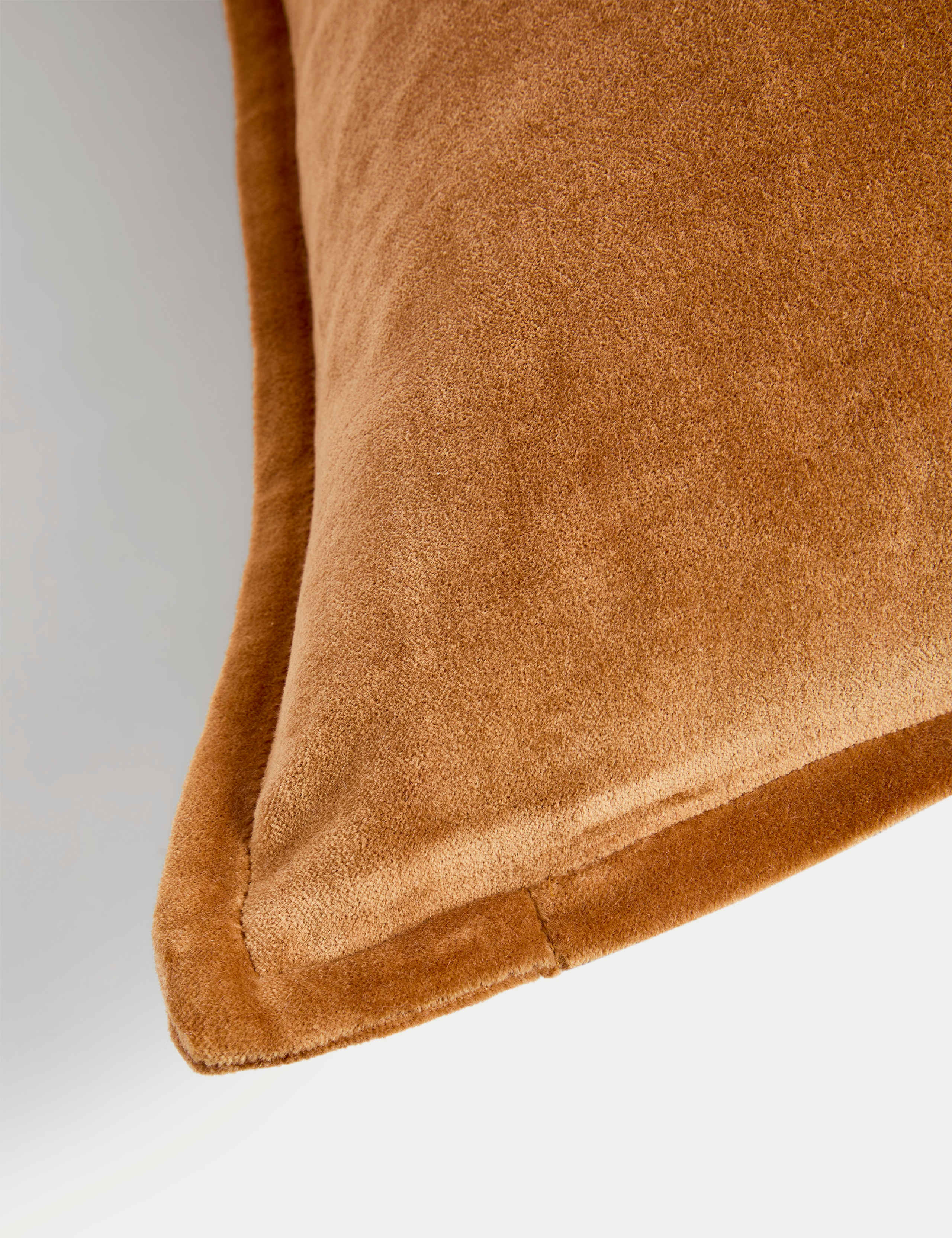 Pure Cotton Velvet Large Cushion 3 of 3