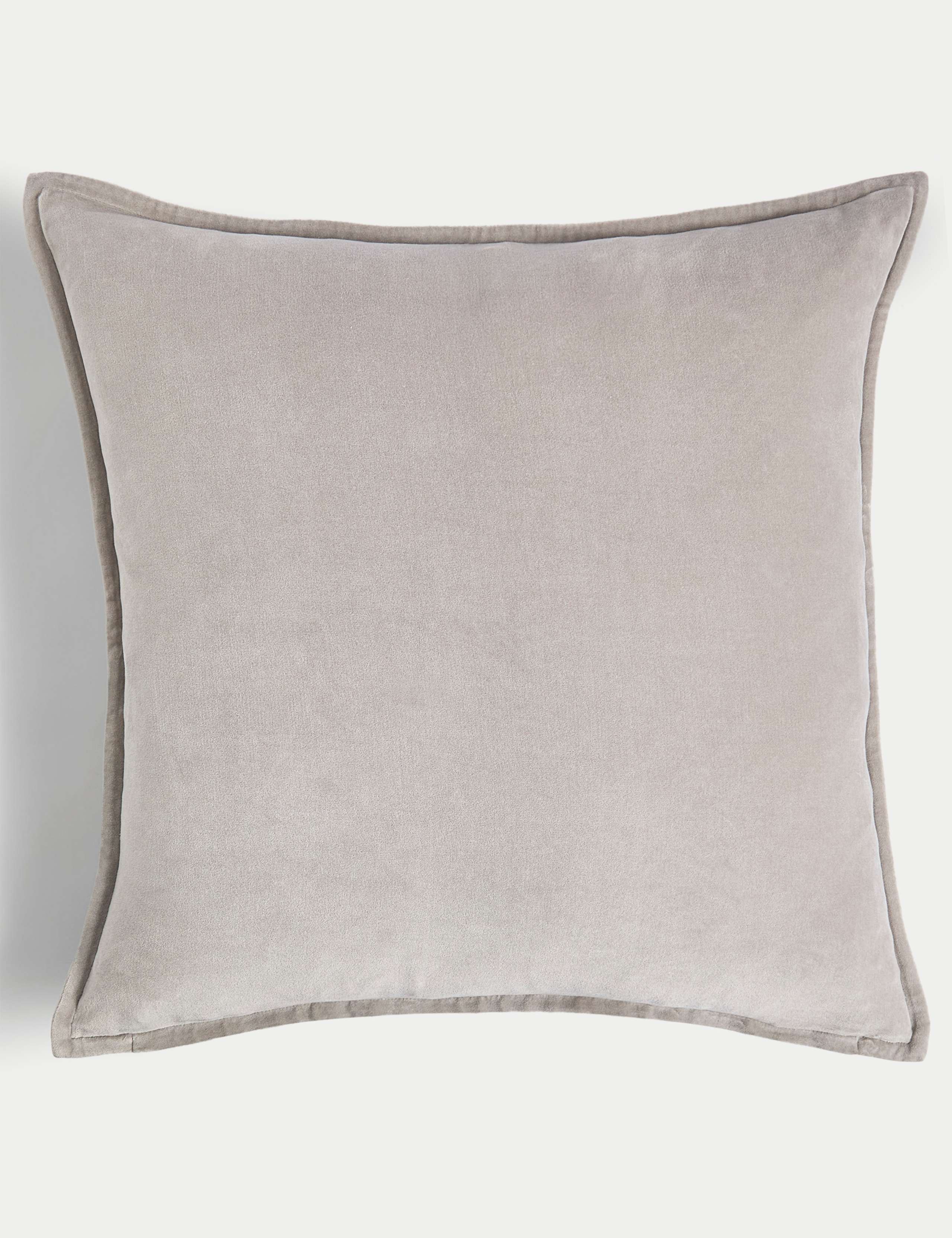Pure Cotton Velvet Large Cushion 1 of 3