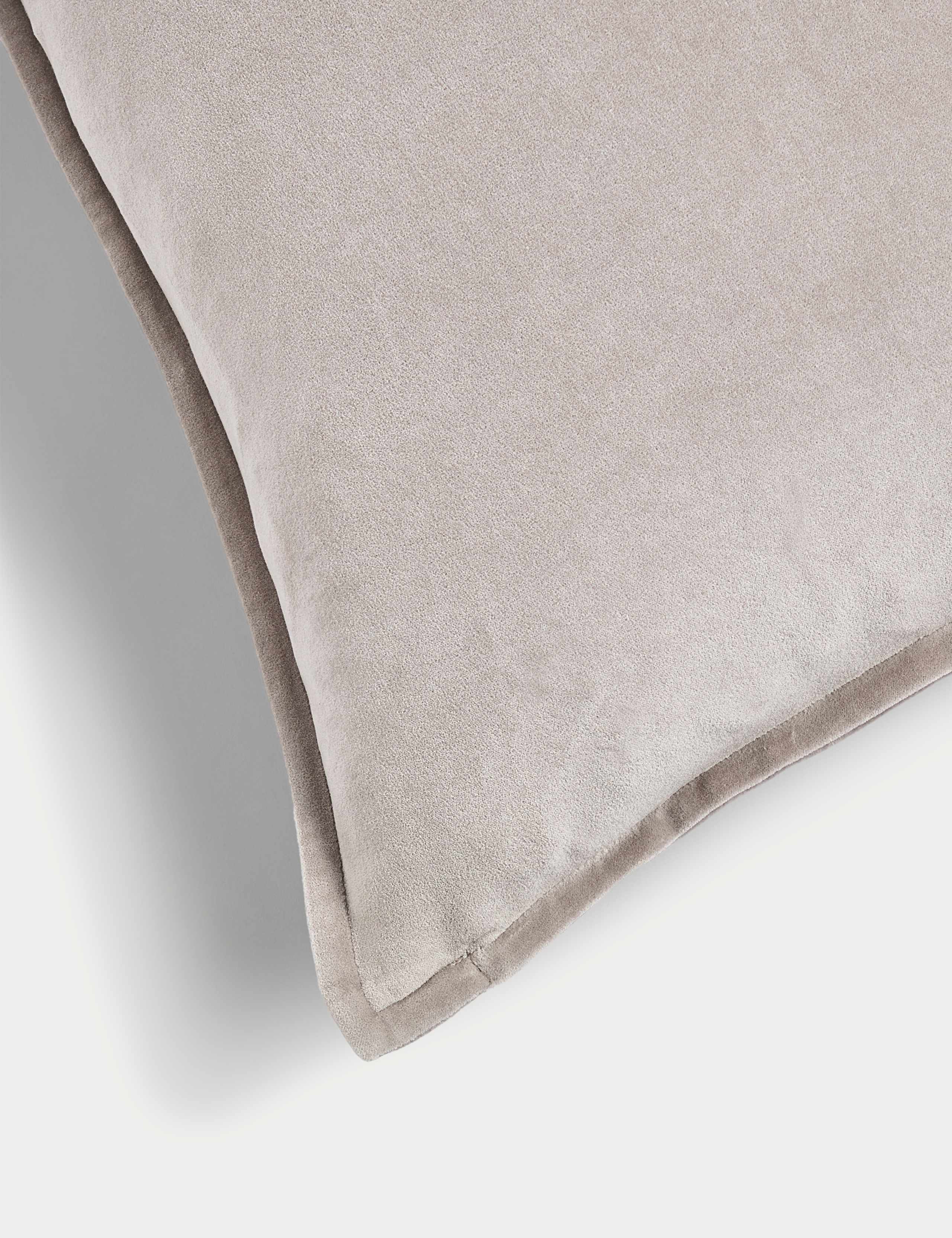 Pure Cotton Velvet Large Cushion 3 of 3