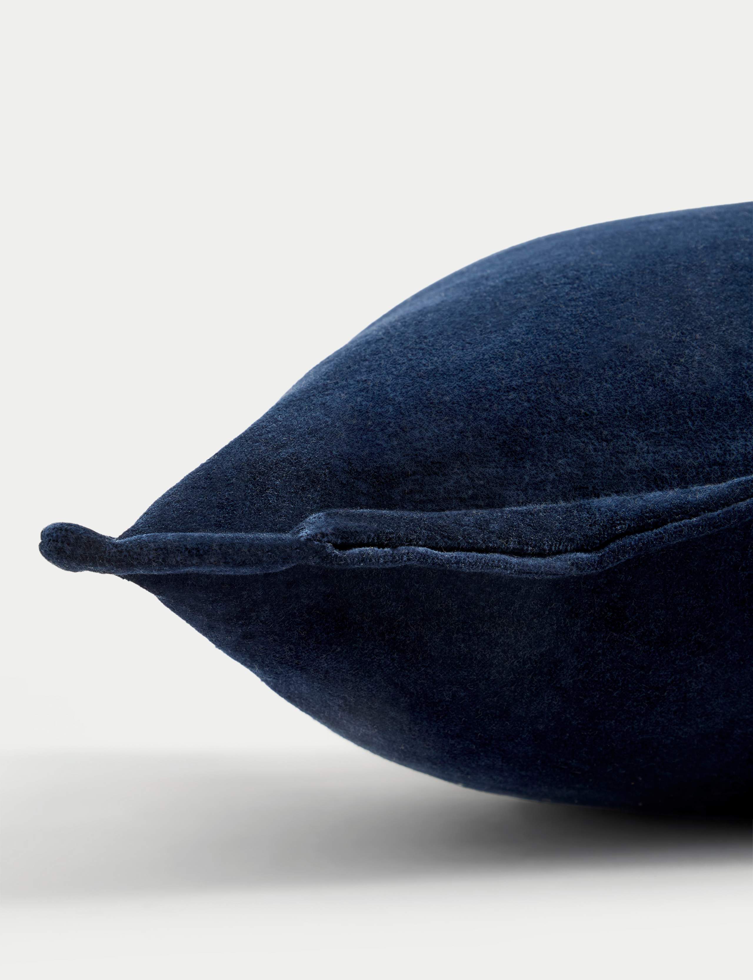 Pure Cotton Velvet Bolster Cushion 3 of 3