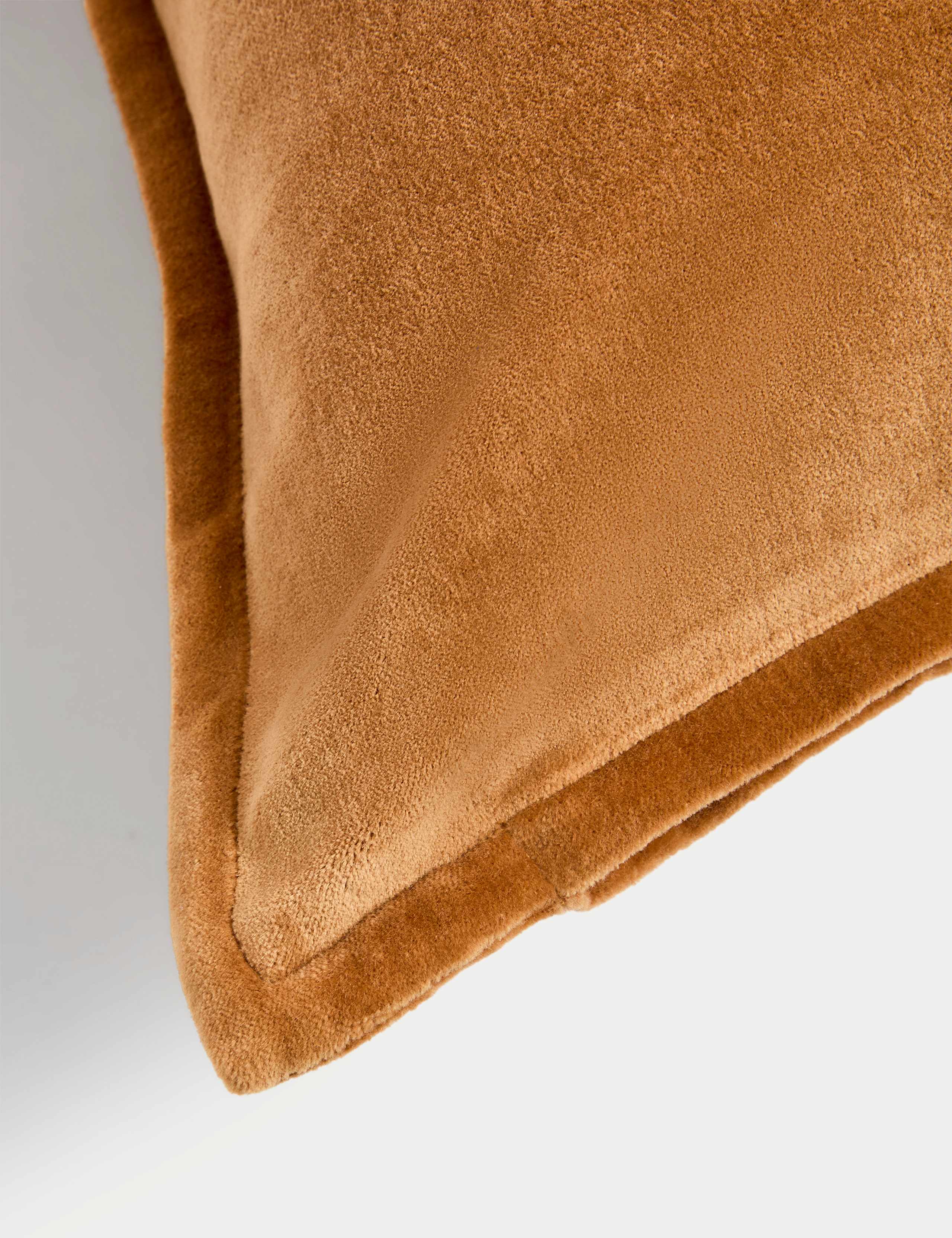 Pure Cotton Velvet Bolster Cushion 3 of 3