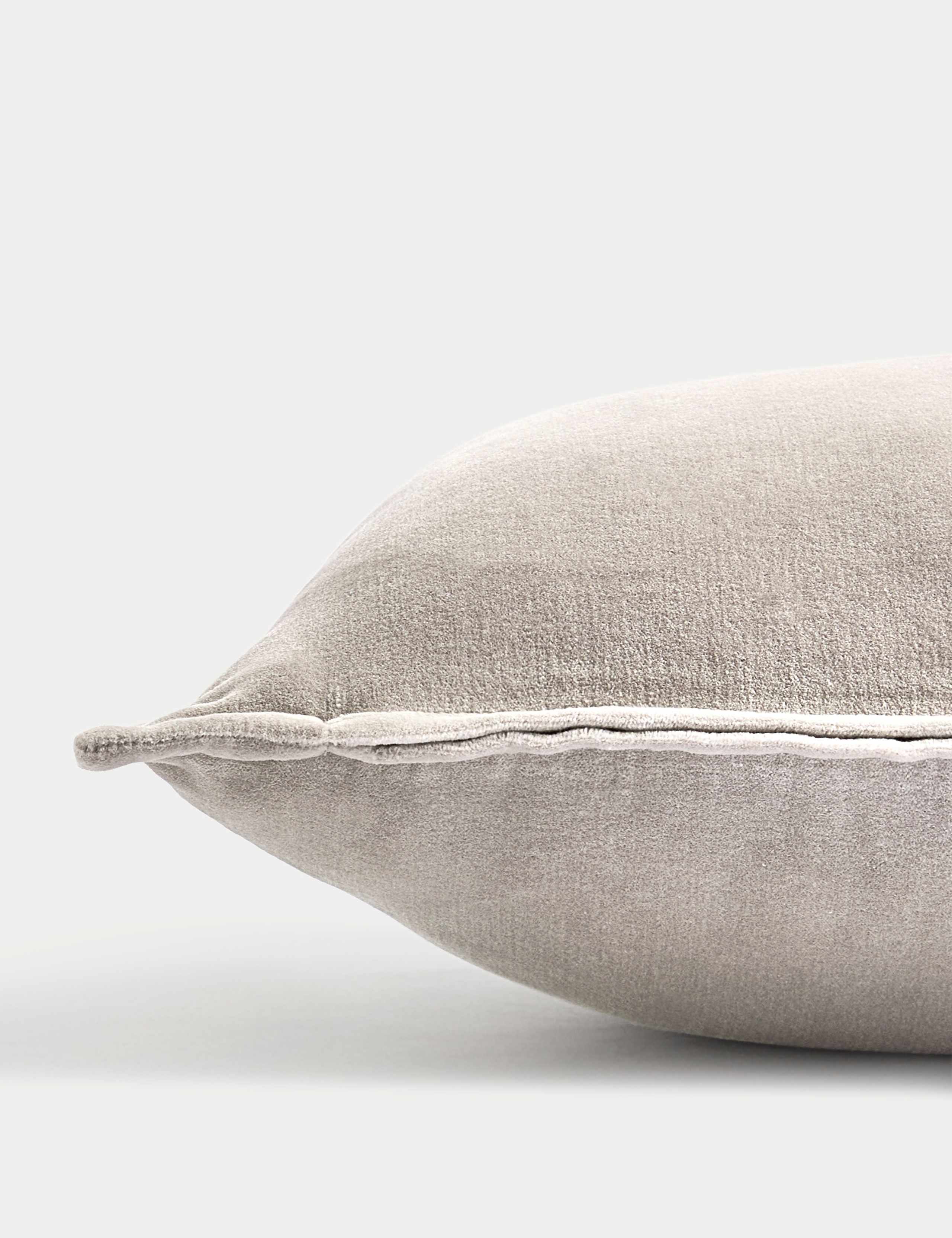 Pure Cotton Velvet Bolster Cushion 2 of 3