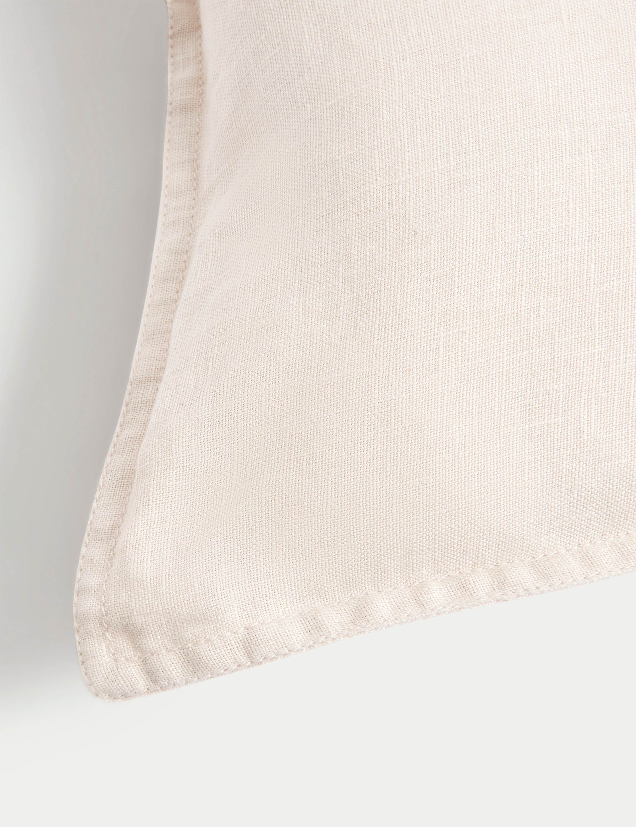 Linen Bolster Cushion 3 of 3