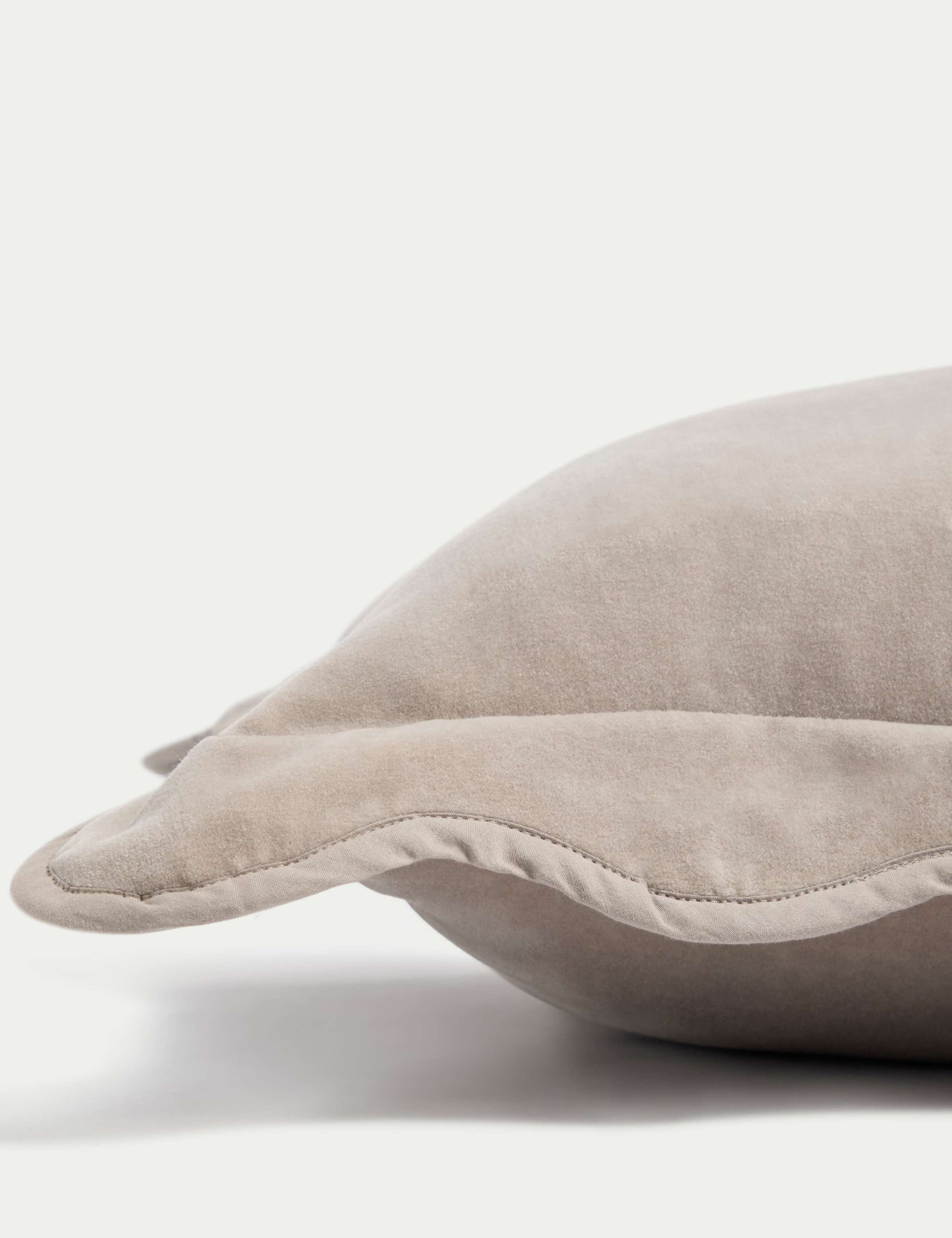 Velvet Scallop Cushion 2 of 3