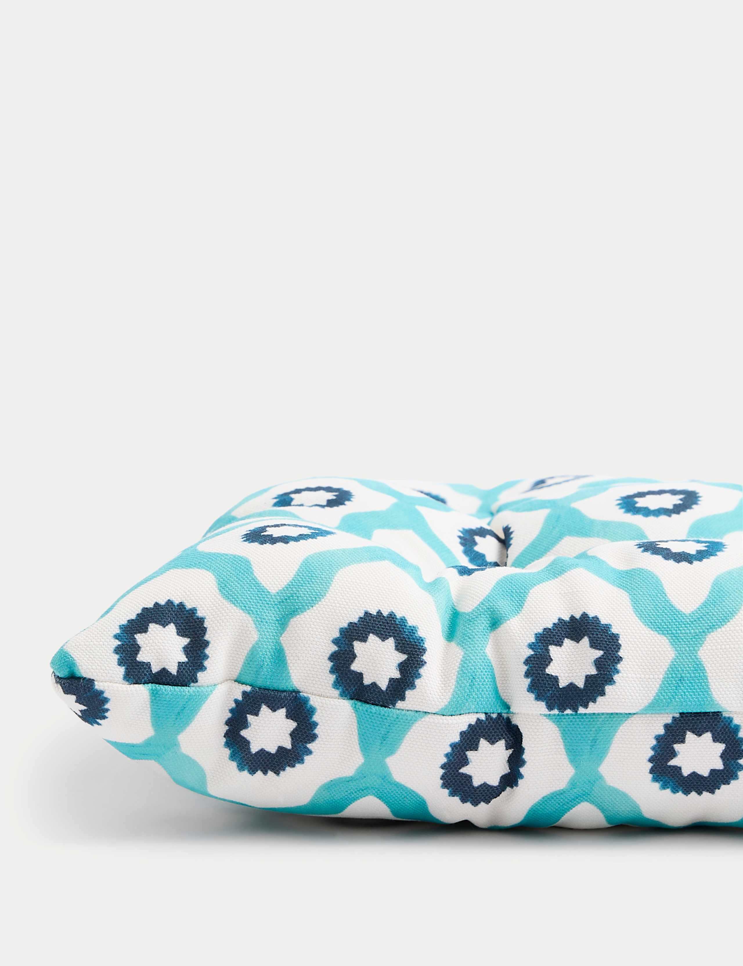 Set of 2 Geometric Outdoor Seat Pads 2 of 4