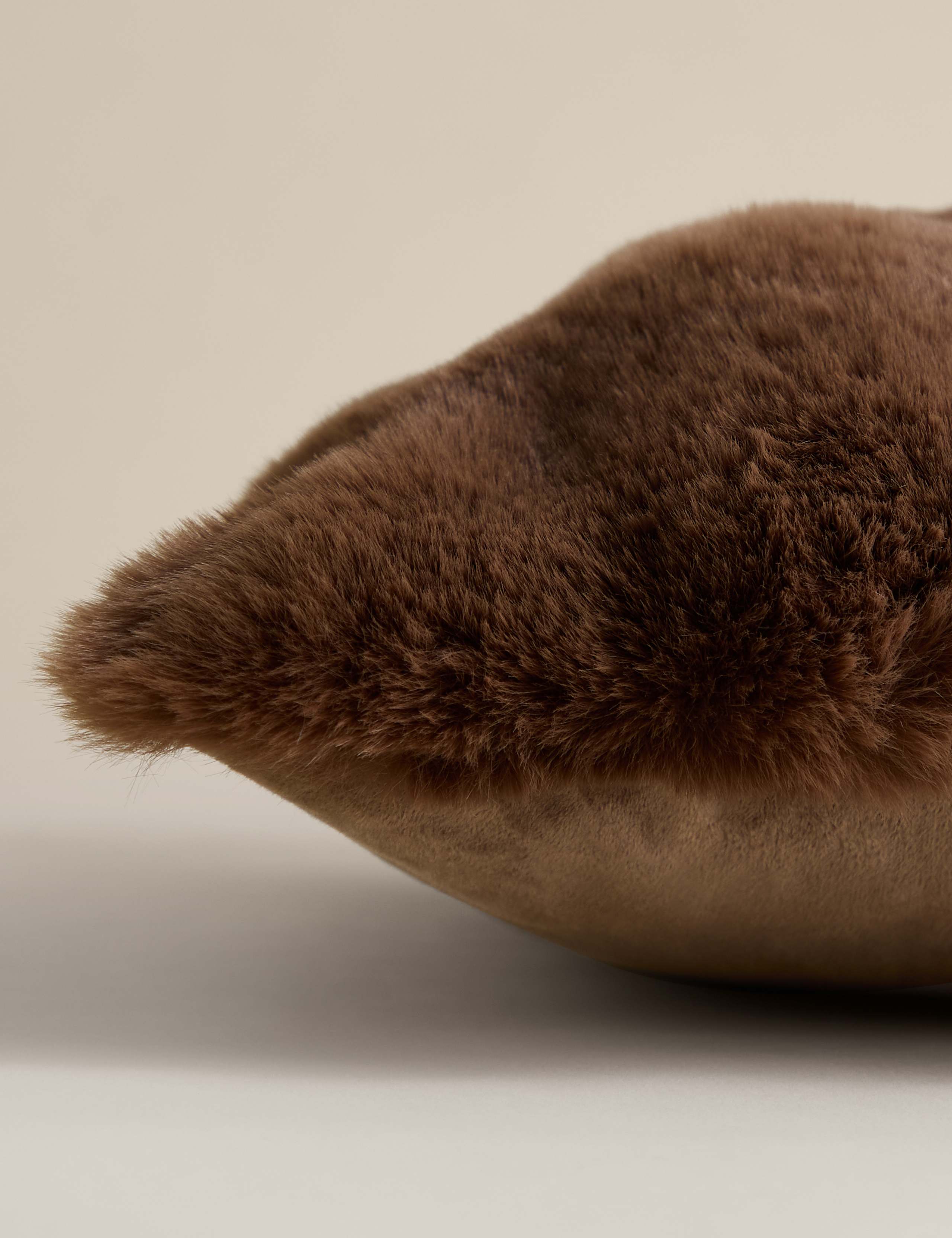 Faux Fur Bubble Cushion 2 of 4