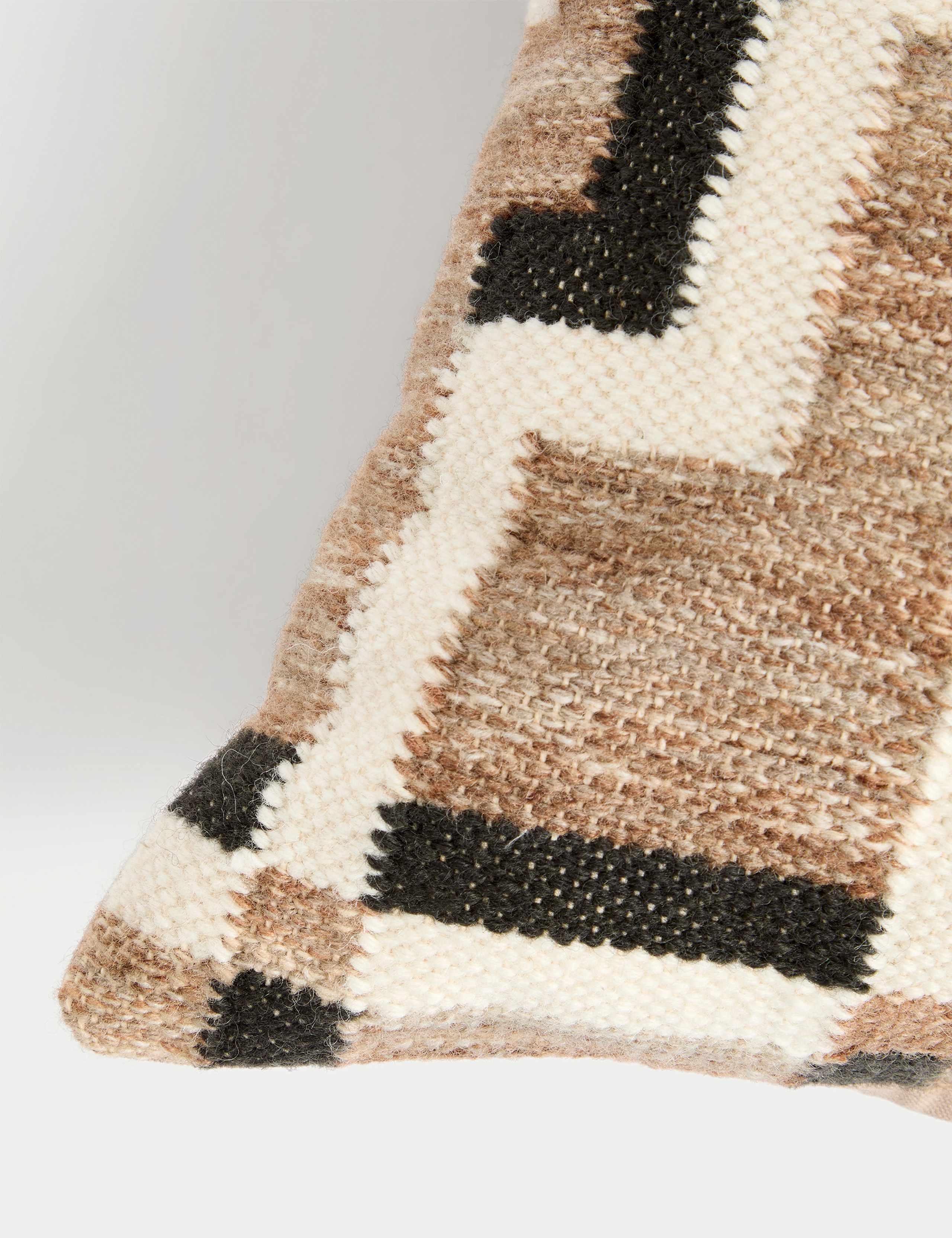 Wool Blend Geometric Cushion 4 of 5
