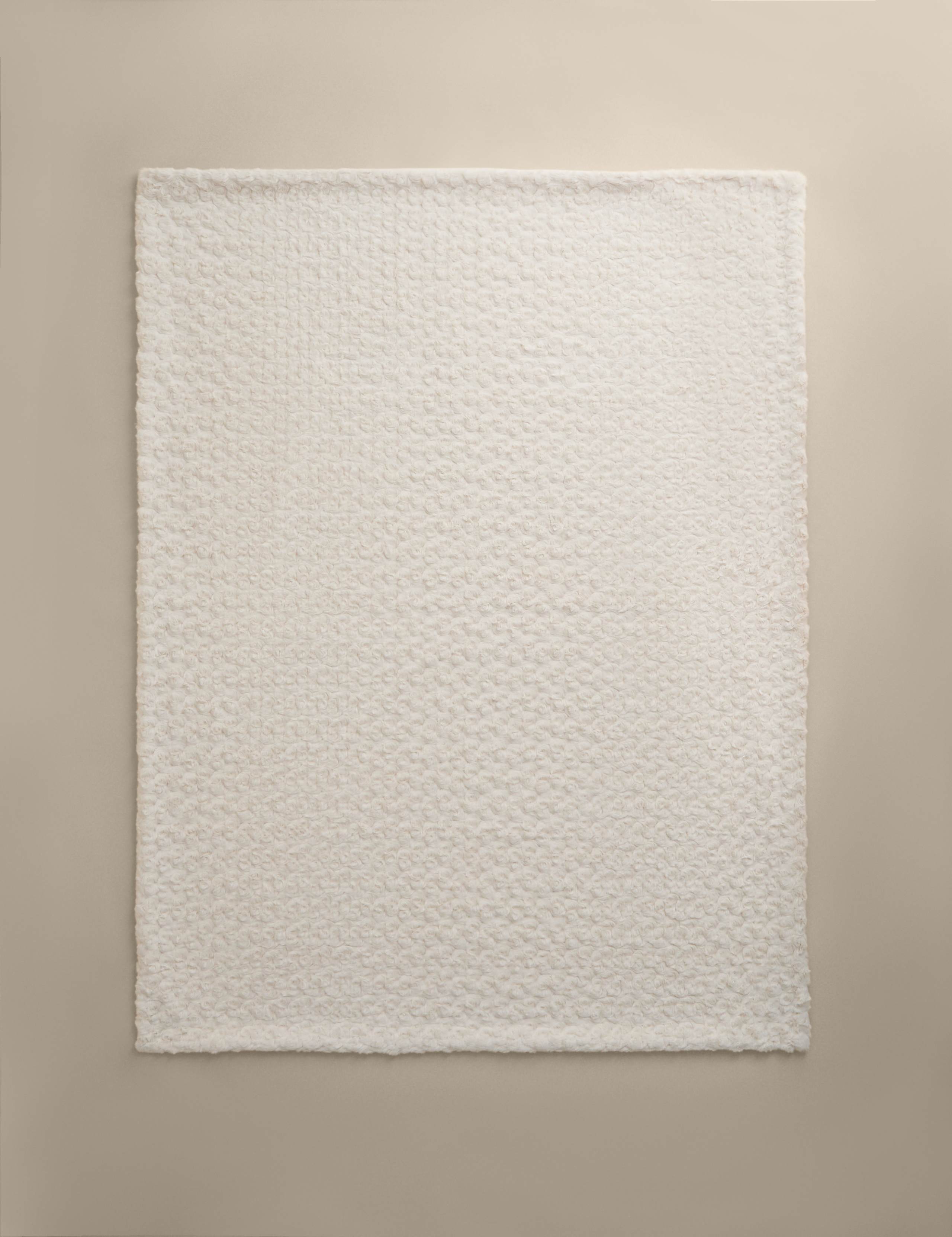 Large Textured Faux Fur Throw 2 of 4